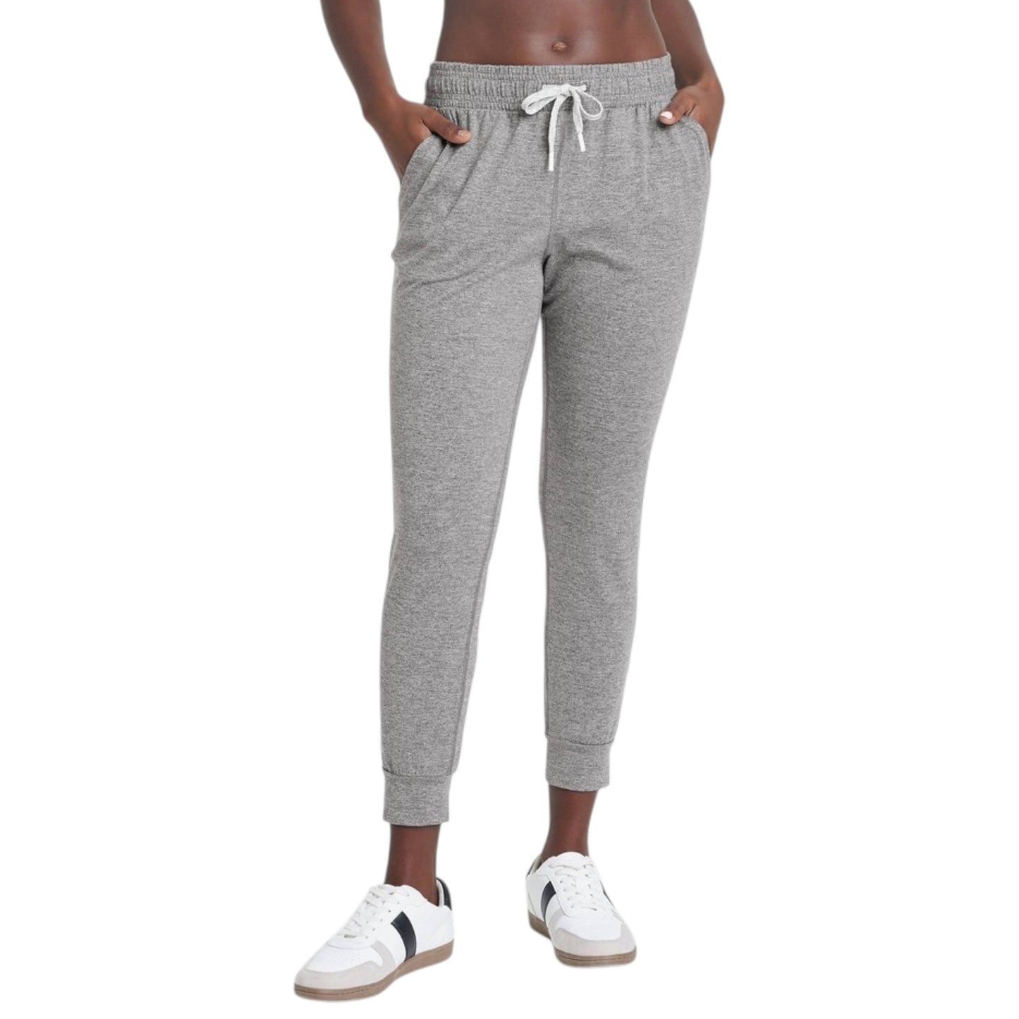 Women's Plain Solid Pant,Grey