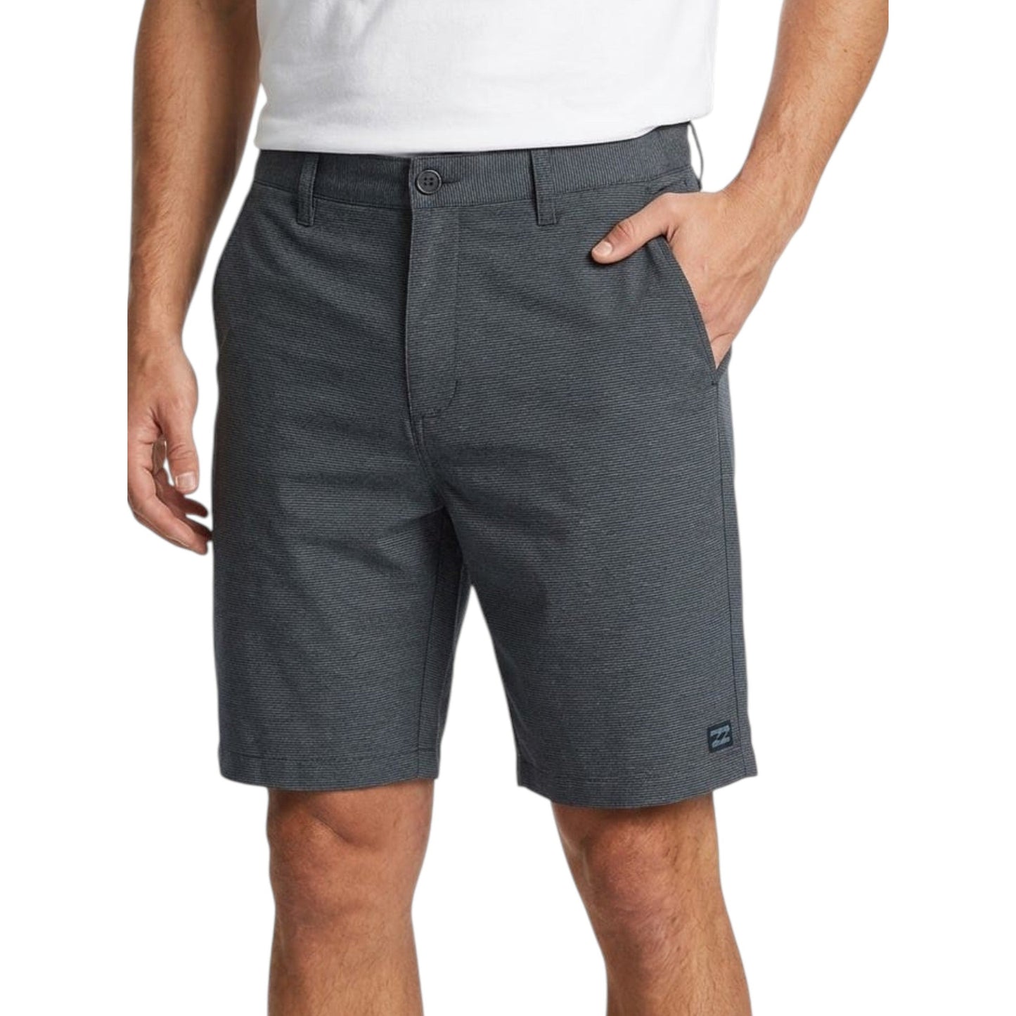 Men's Textured Short,Dark Grey