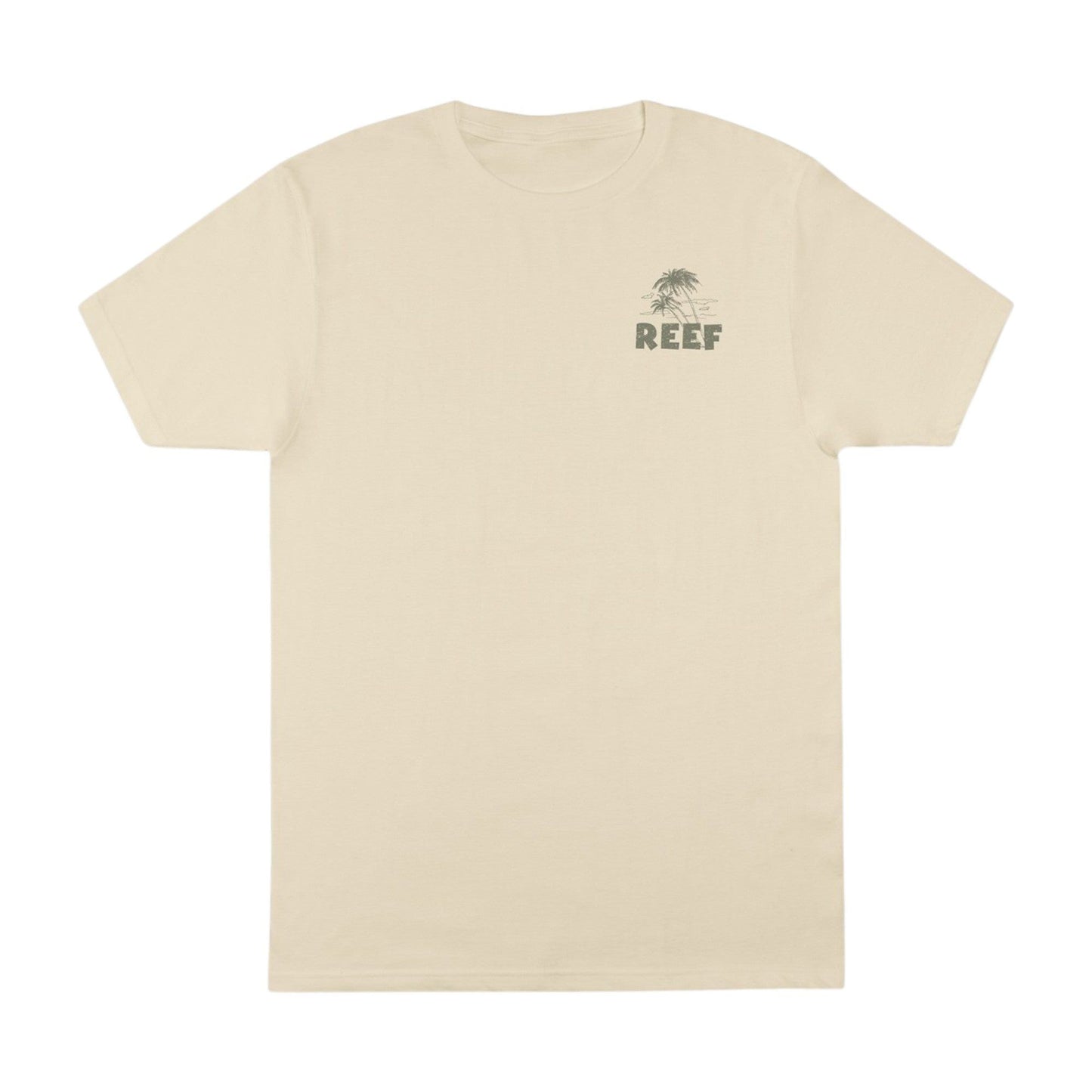 Men's Back Printed Top,Beige
