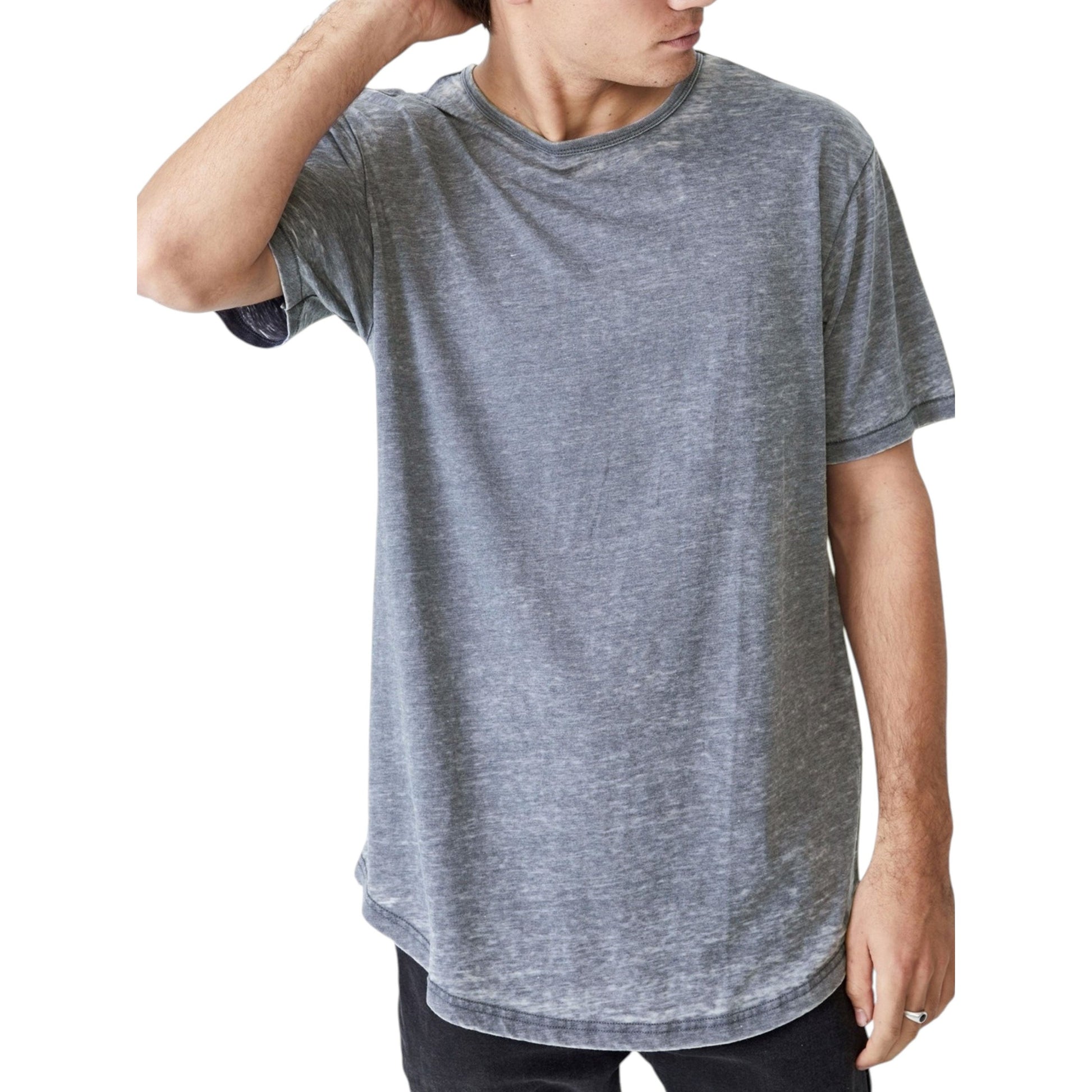 Men's Heather Top,Grey