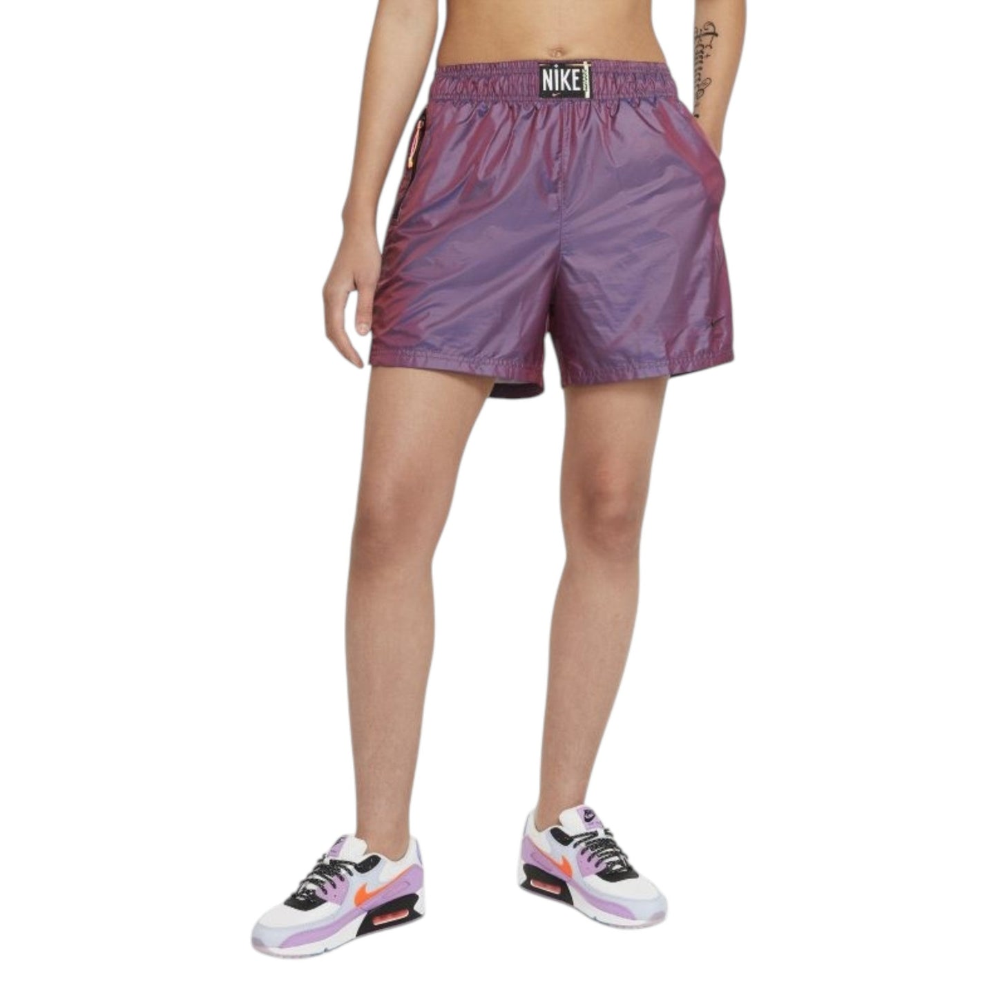 Women's Plain Swim Short,Mauve