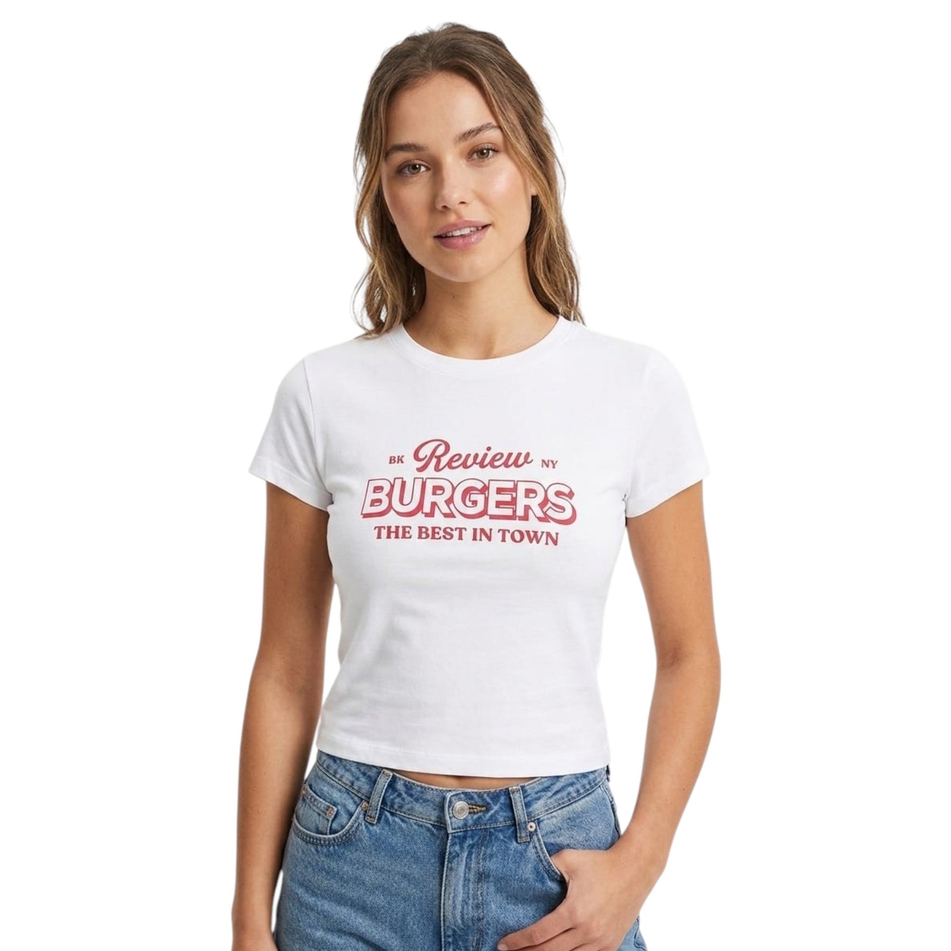 Women's Printed Top,White