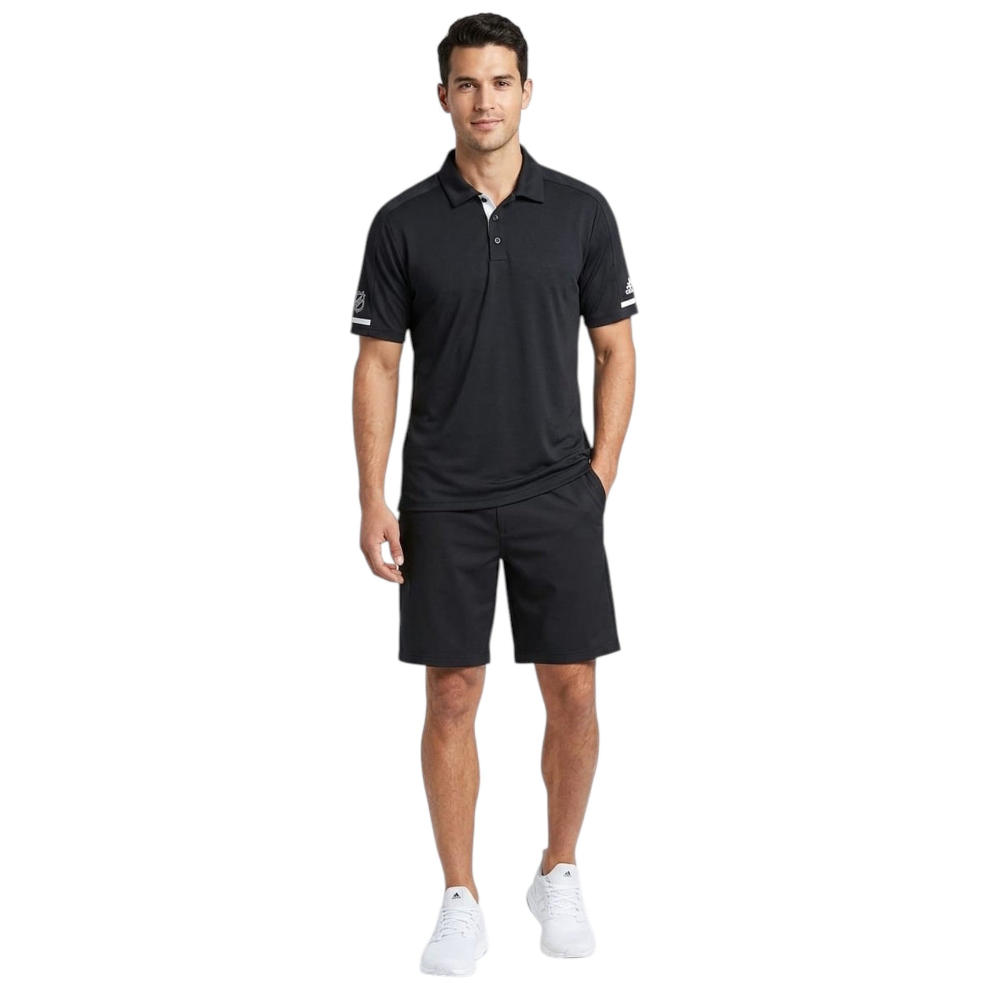 Men's Printed Sport Top,Black