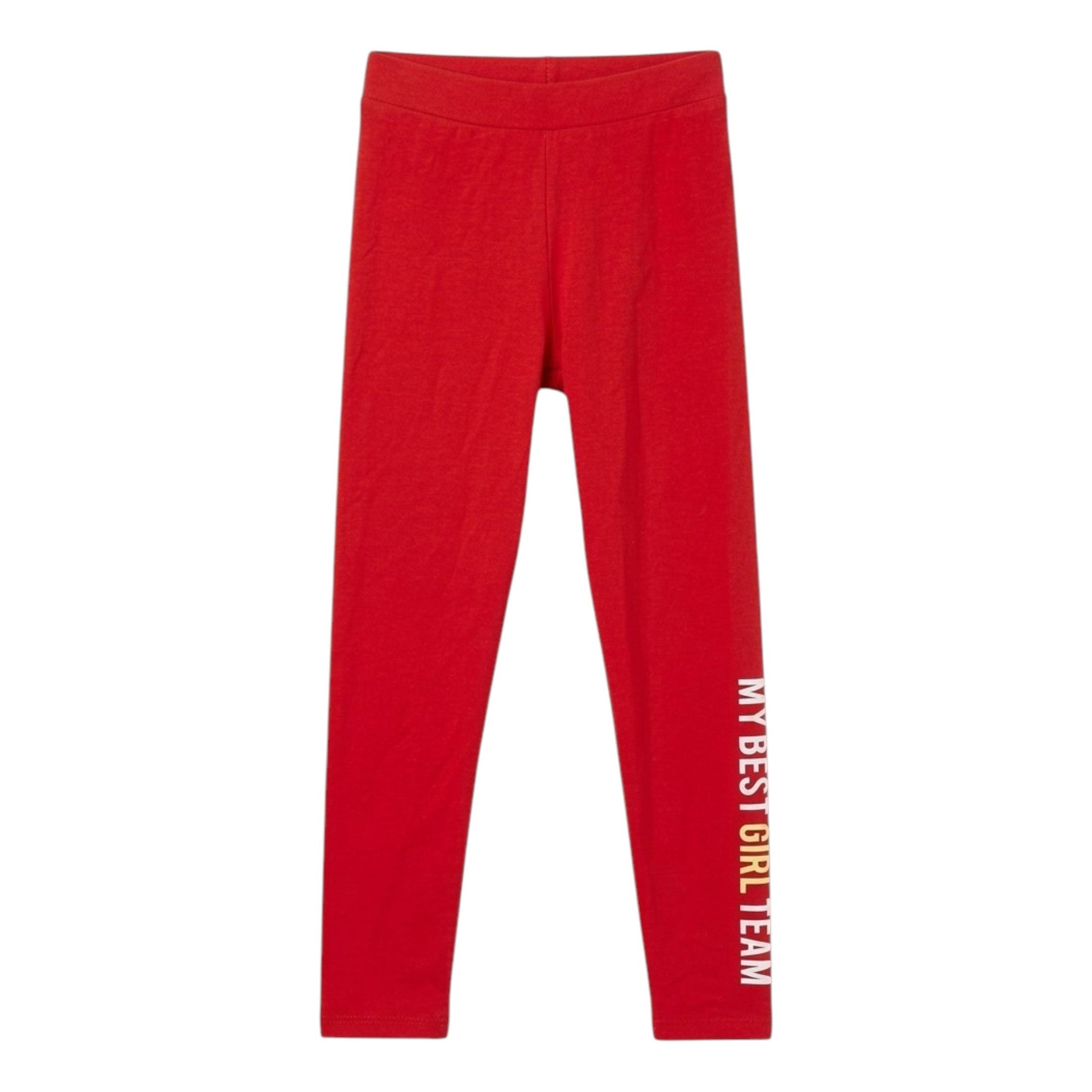Kids Girl's Printed Pant,Red