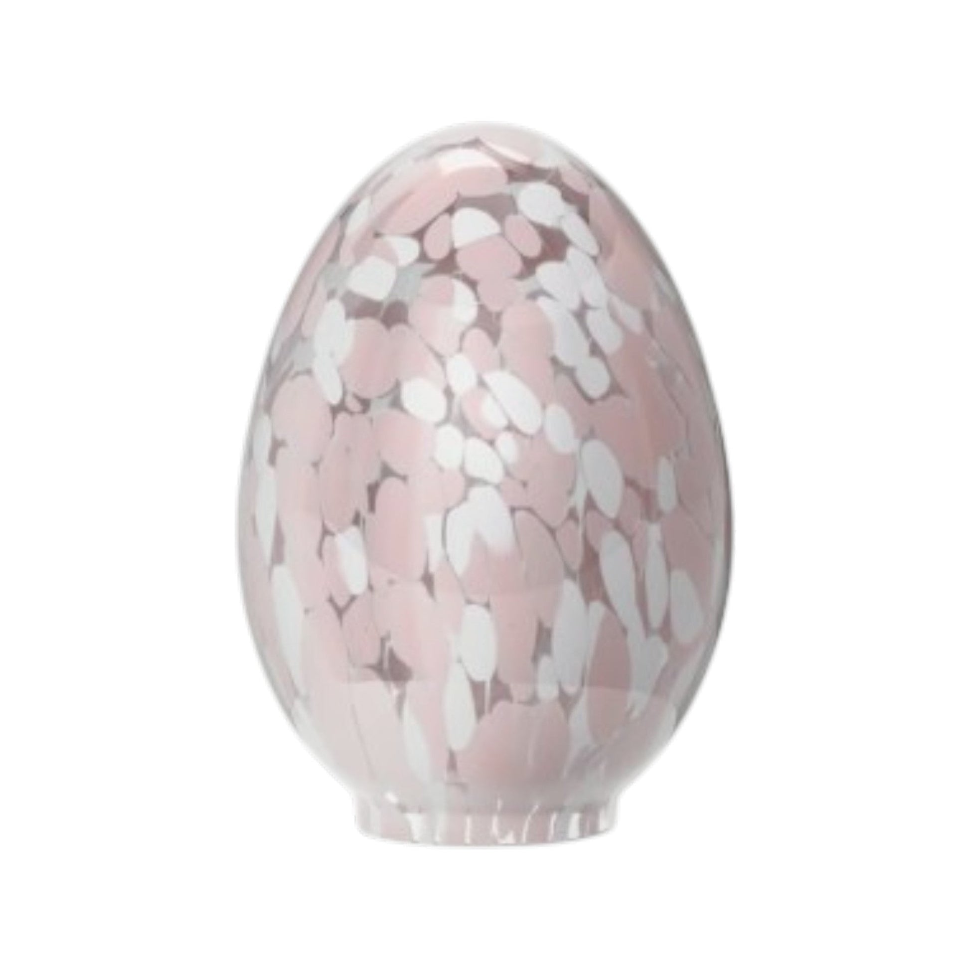 Large Confetti Glass Egg