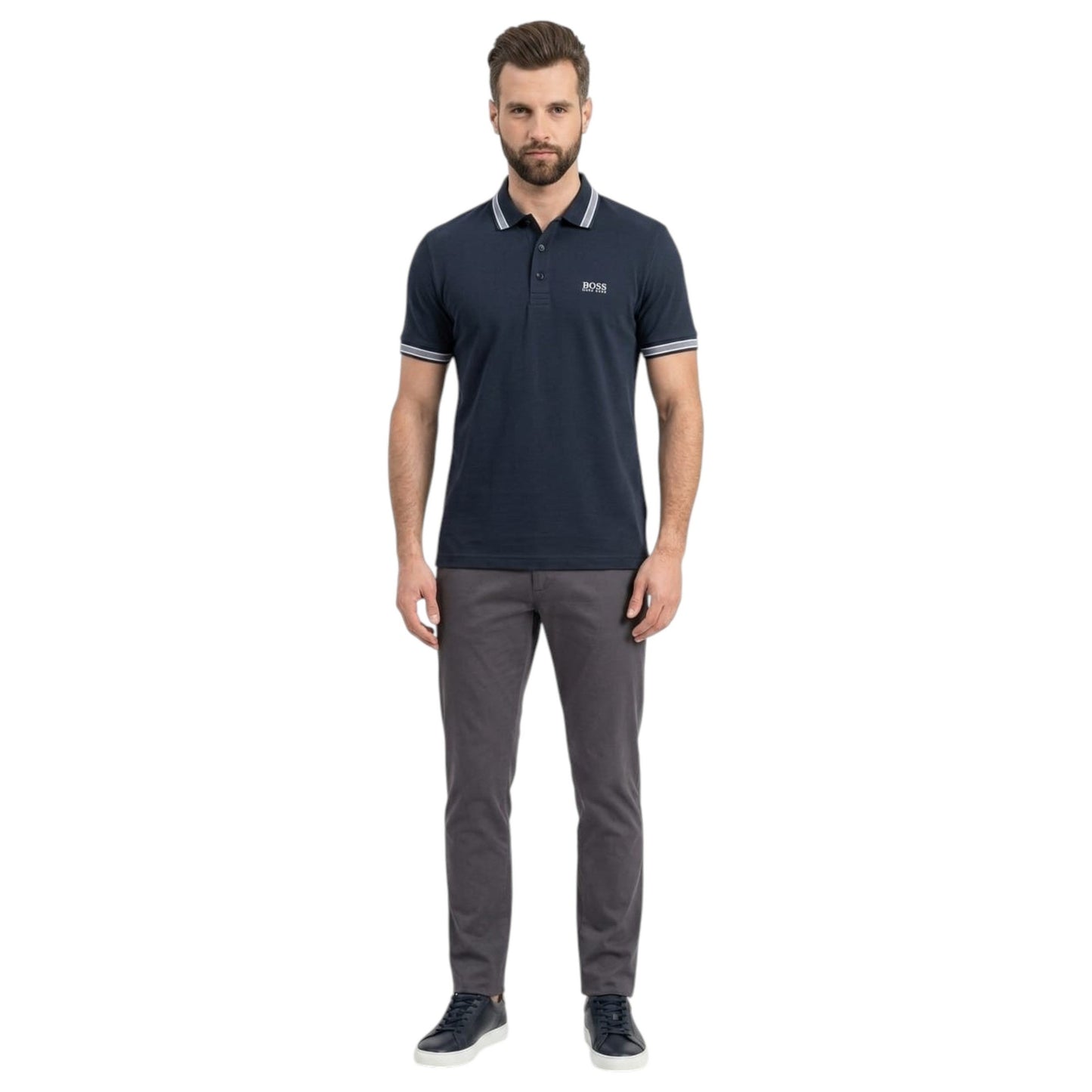 Men's Brand Logo Printed Top,Navy