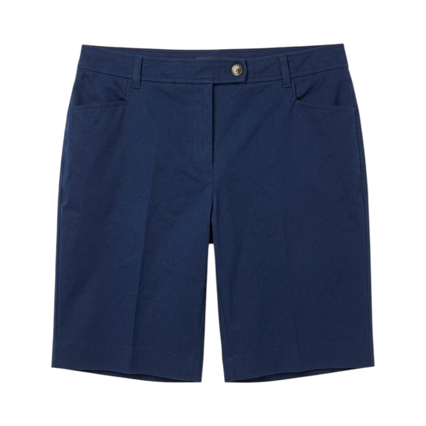 Women's Plain Solid Short,Navy