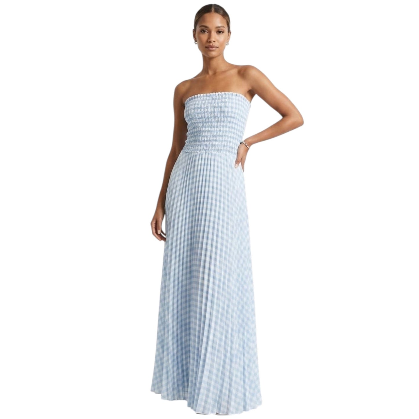 Women's Plaid Dress,Multi