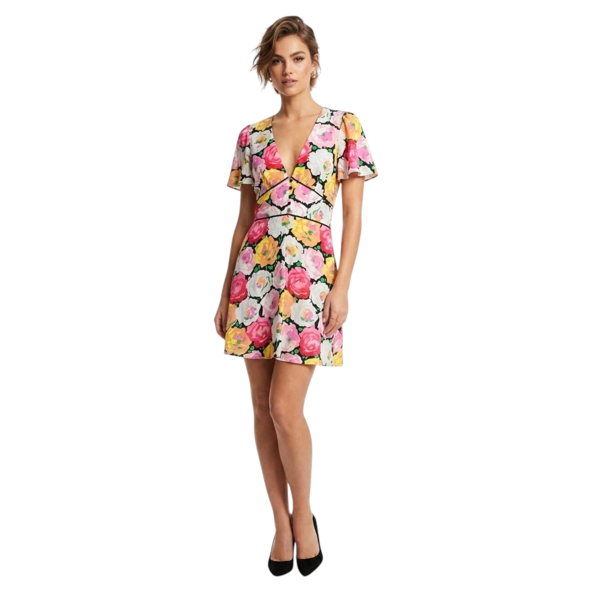 Women's Printed Dress,Multi