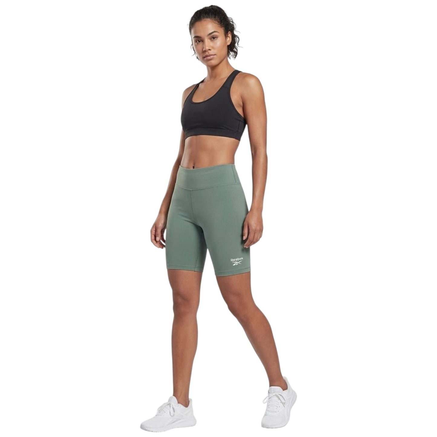 Women's Plain Sport Short,Dusty Green
