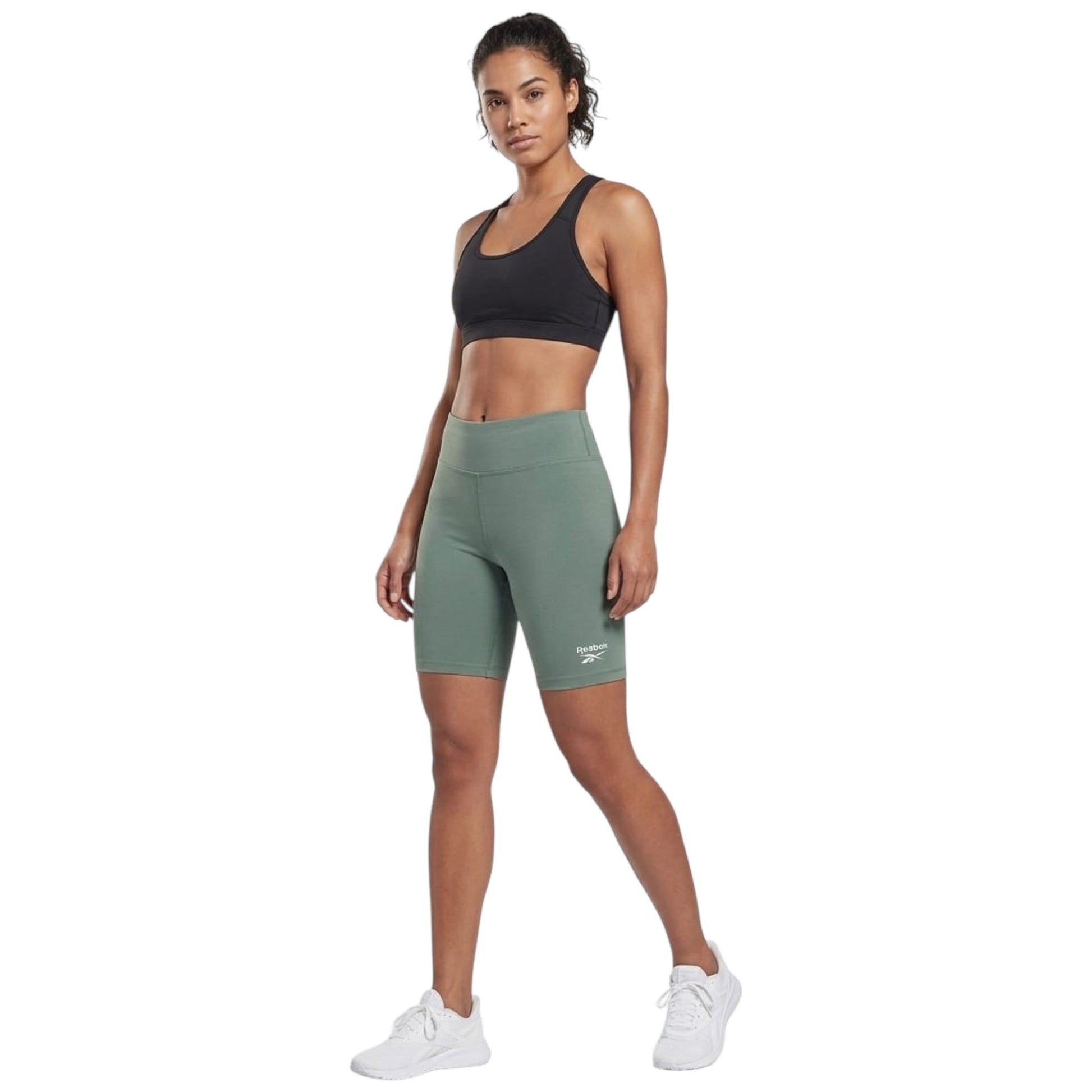 Women's Plain Sport Short,Dusty Green