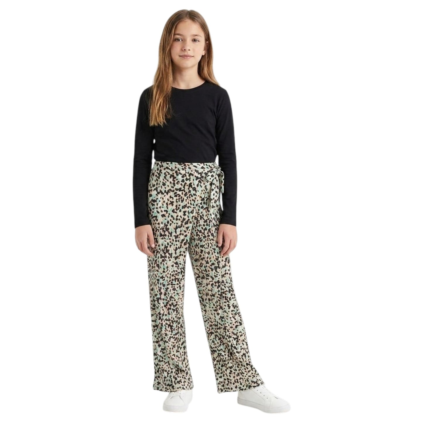 Kids Girl's Leopard Printed Pant,Multi