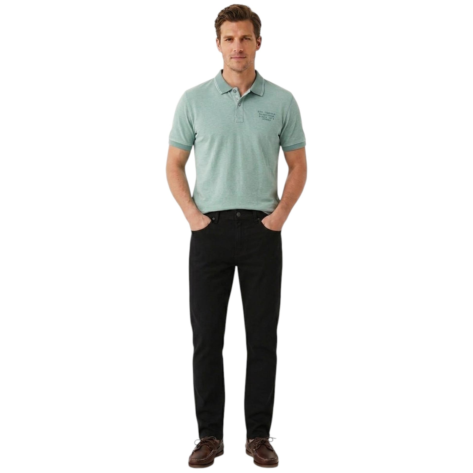 Men's Printed top,Mint Green