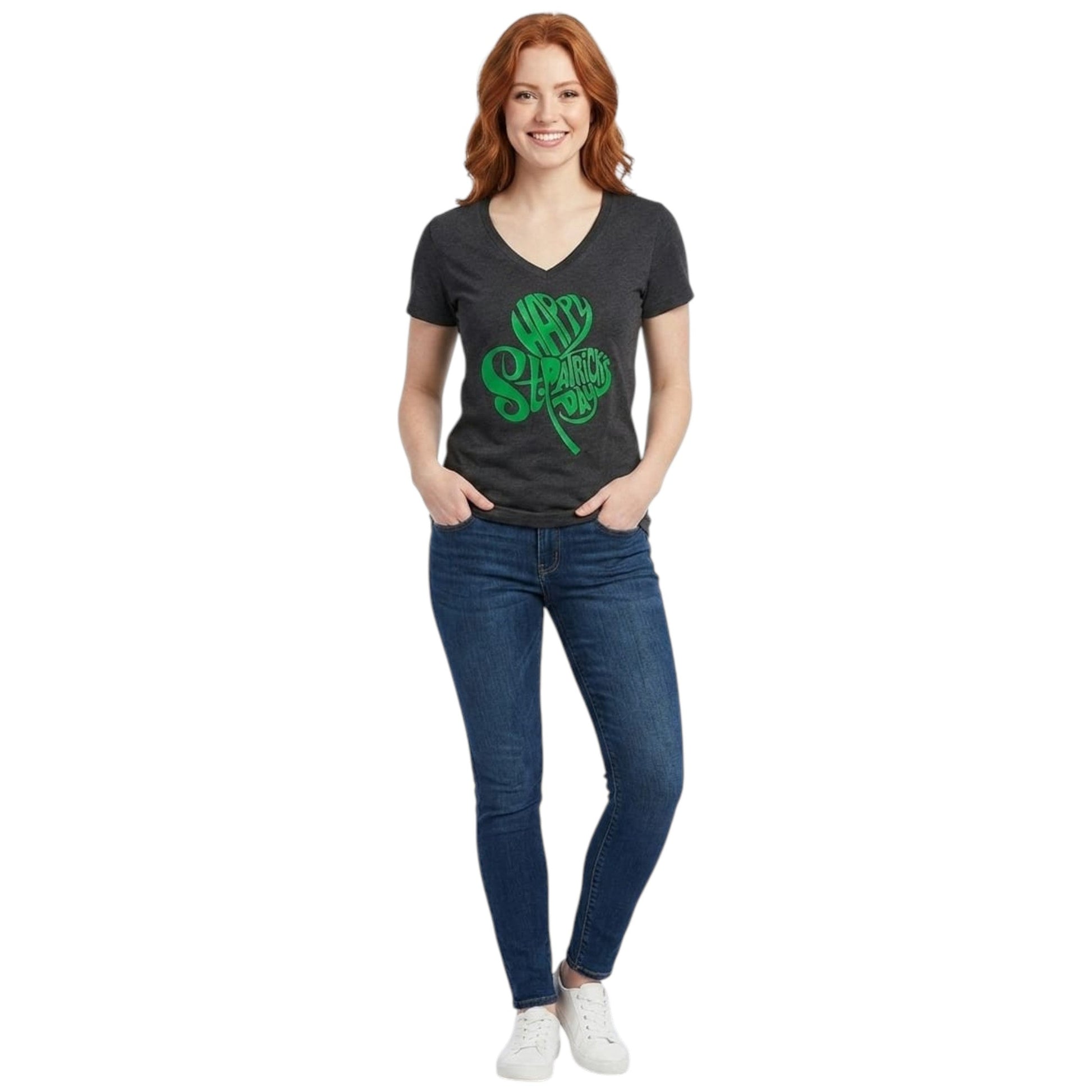 Women's Printed Top,Black
