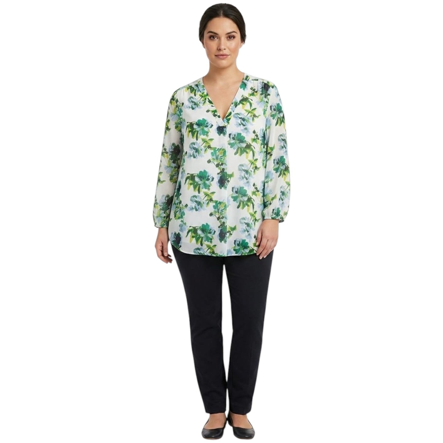 Women's Floral Printed Top,Multi