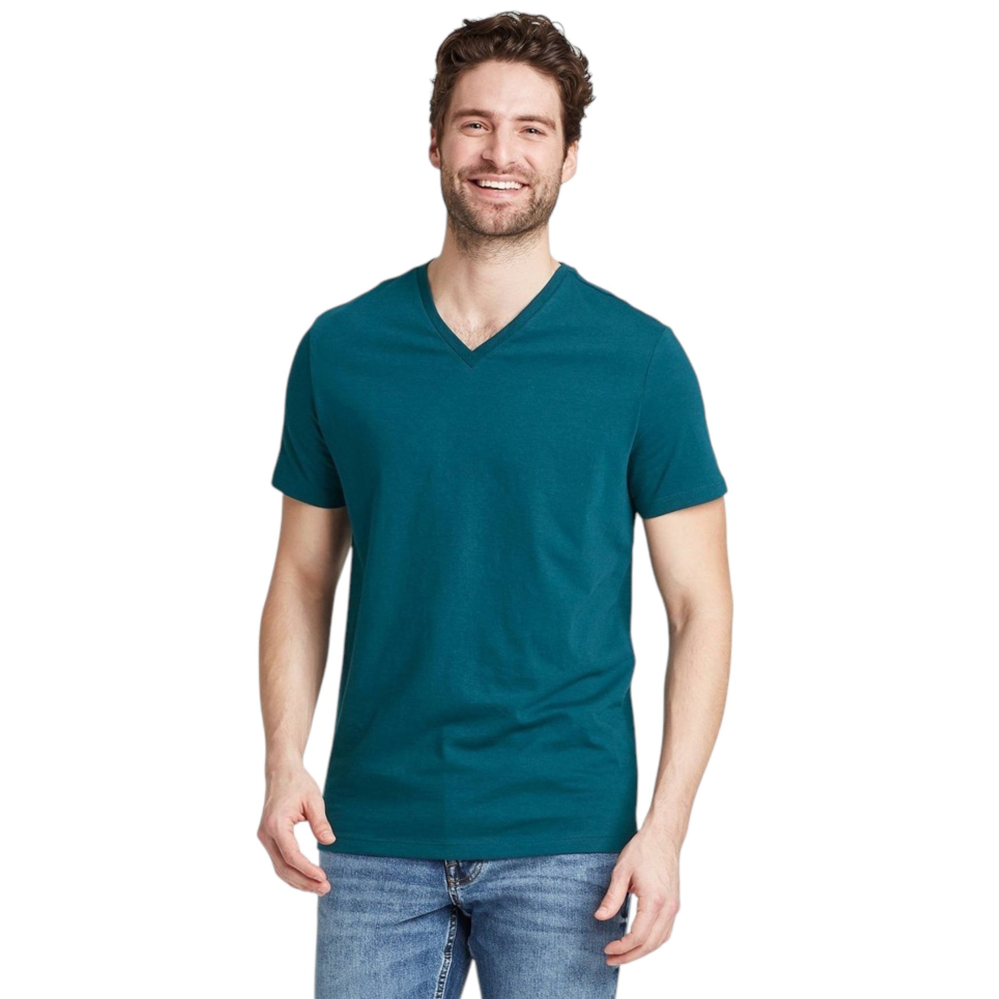 Men's Plain Top,Dark Blue