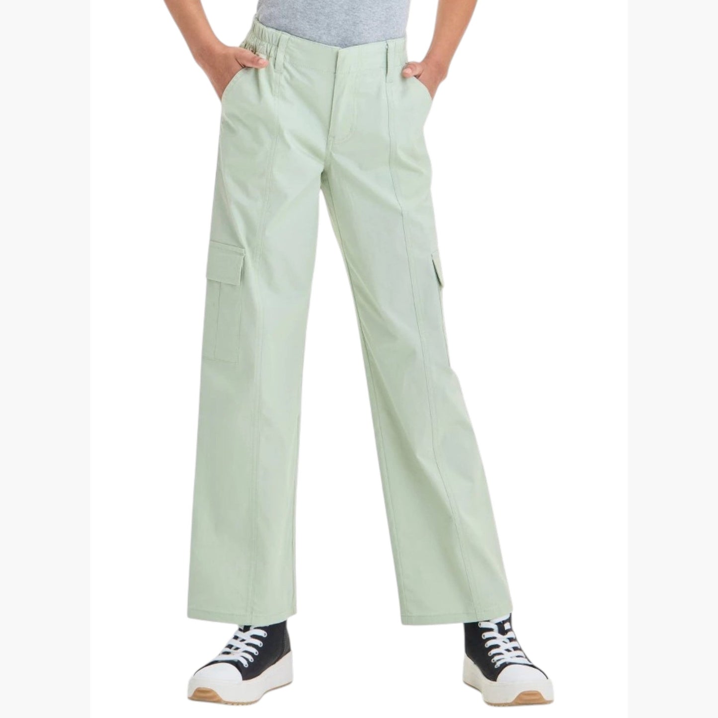 Kids Girl's Plain Pant,Mint