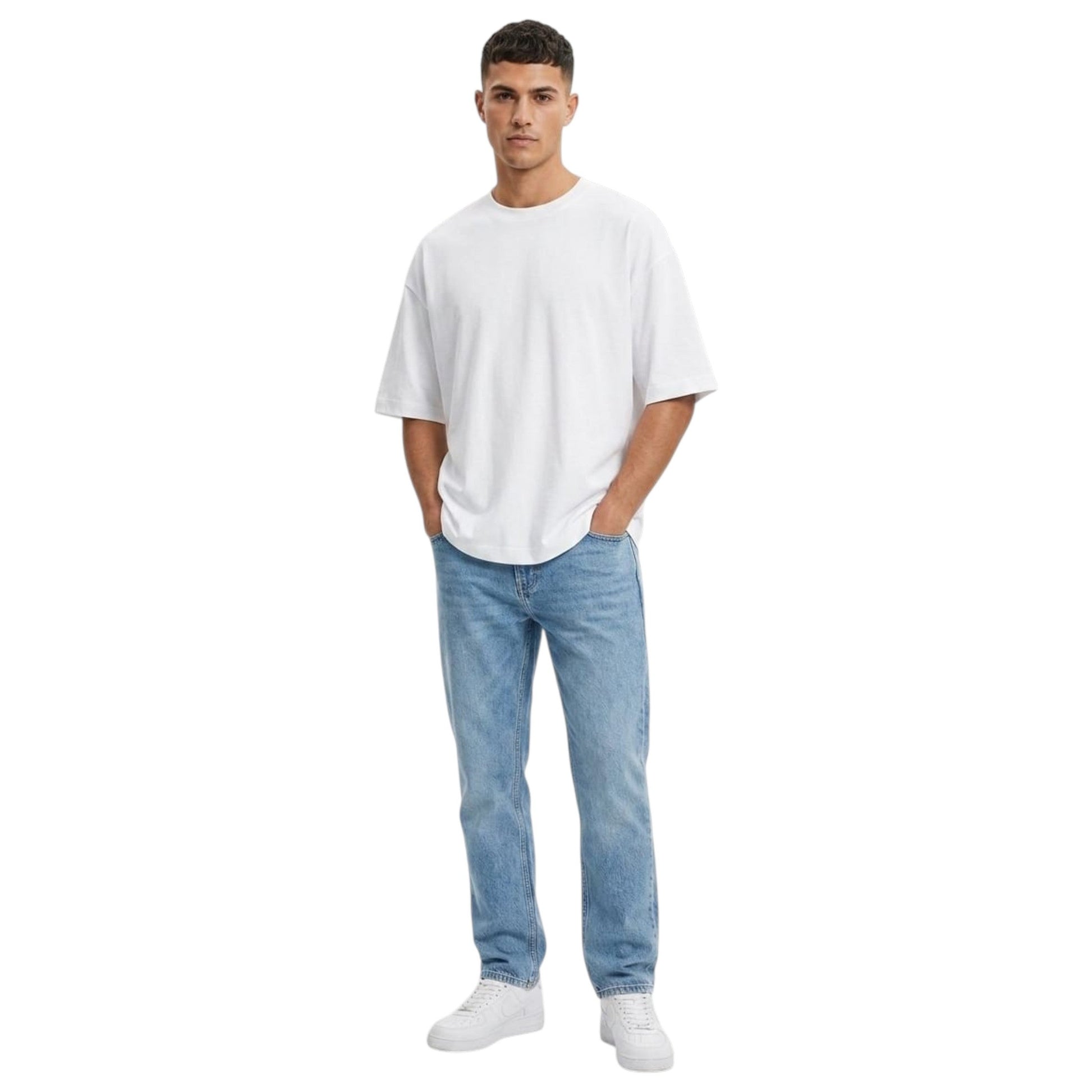 Men's Textured Top,White