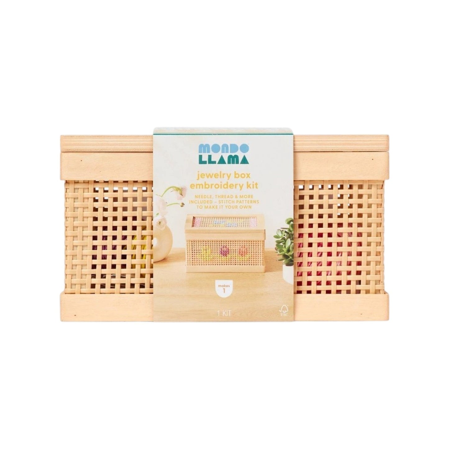 Jewelry Box Embroidery Craft Kit�