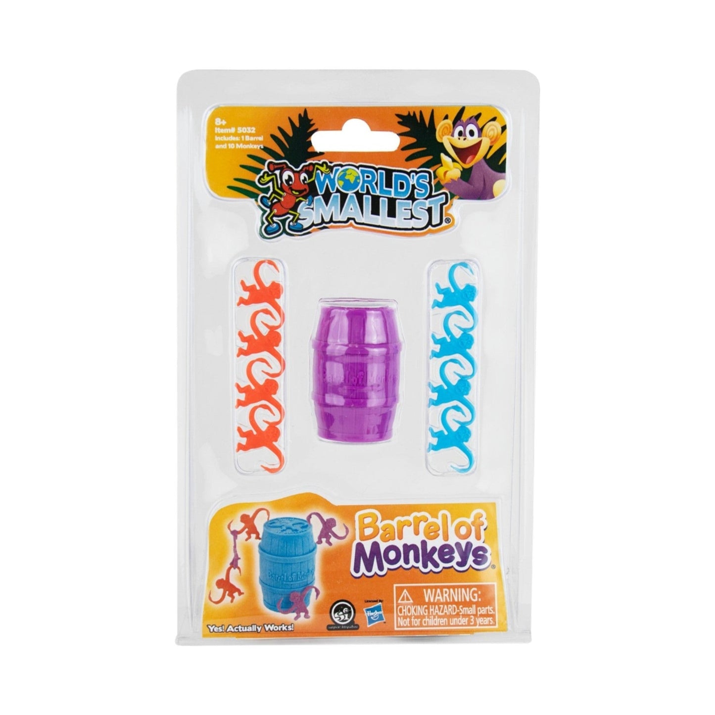 World'S Smallest Barrel Of Monkey