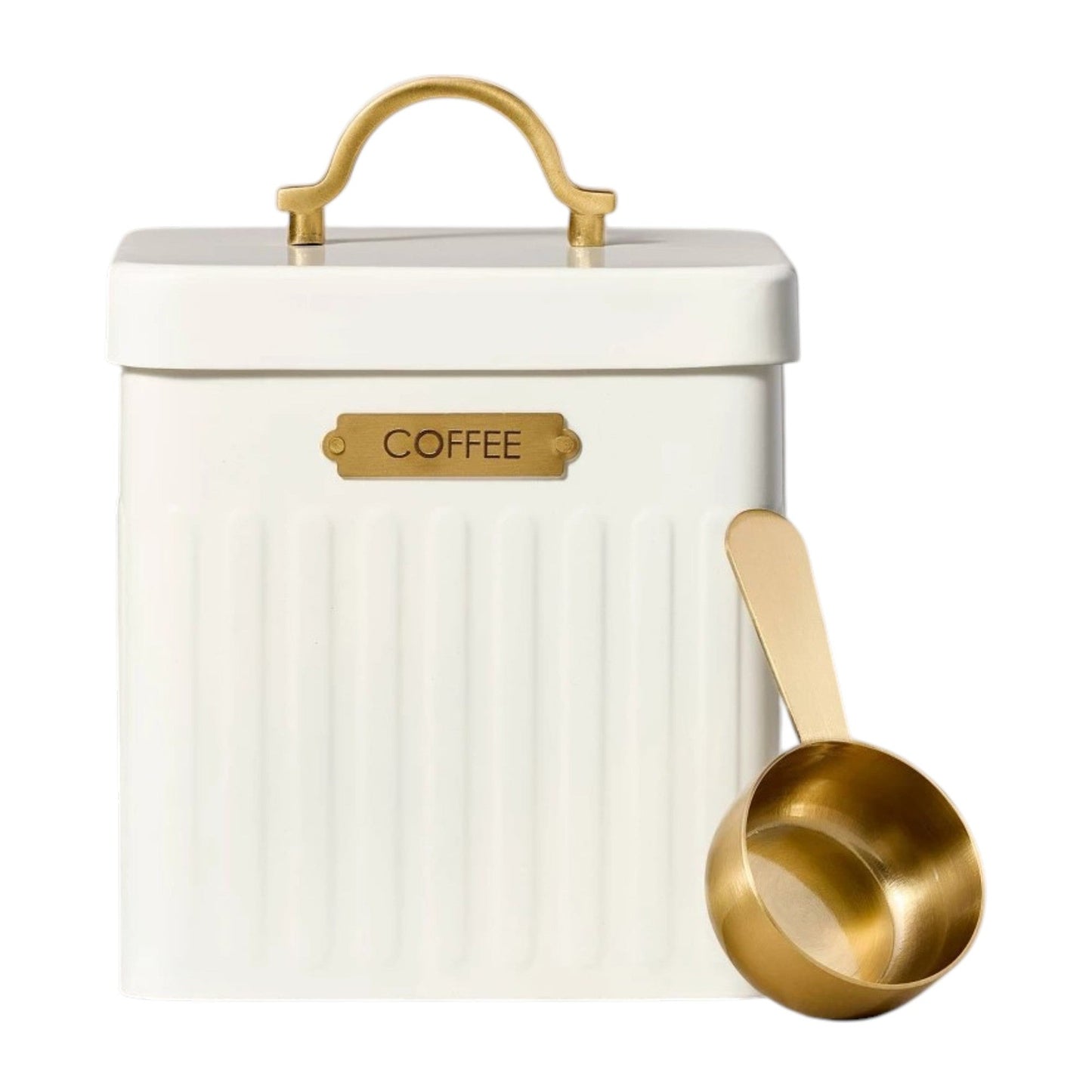 Coffee Tin With Scoop
