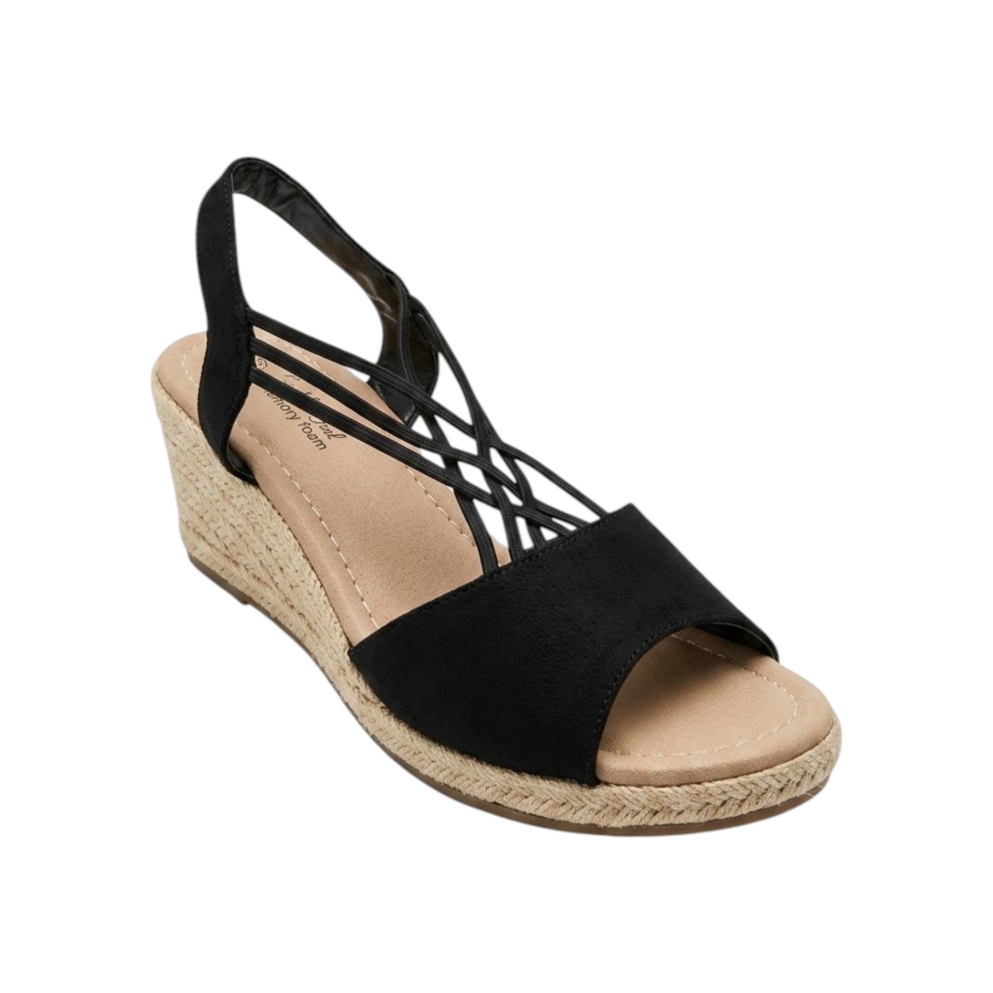 Women's Textured Heeled Shoes,Black