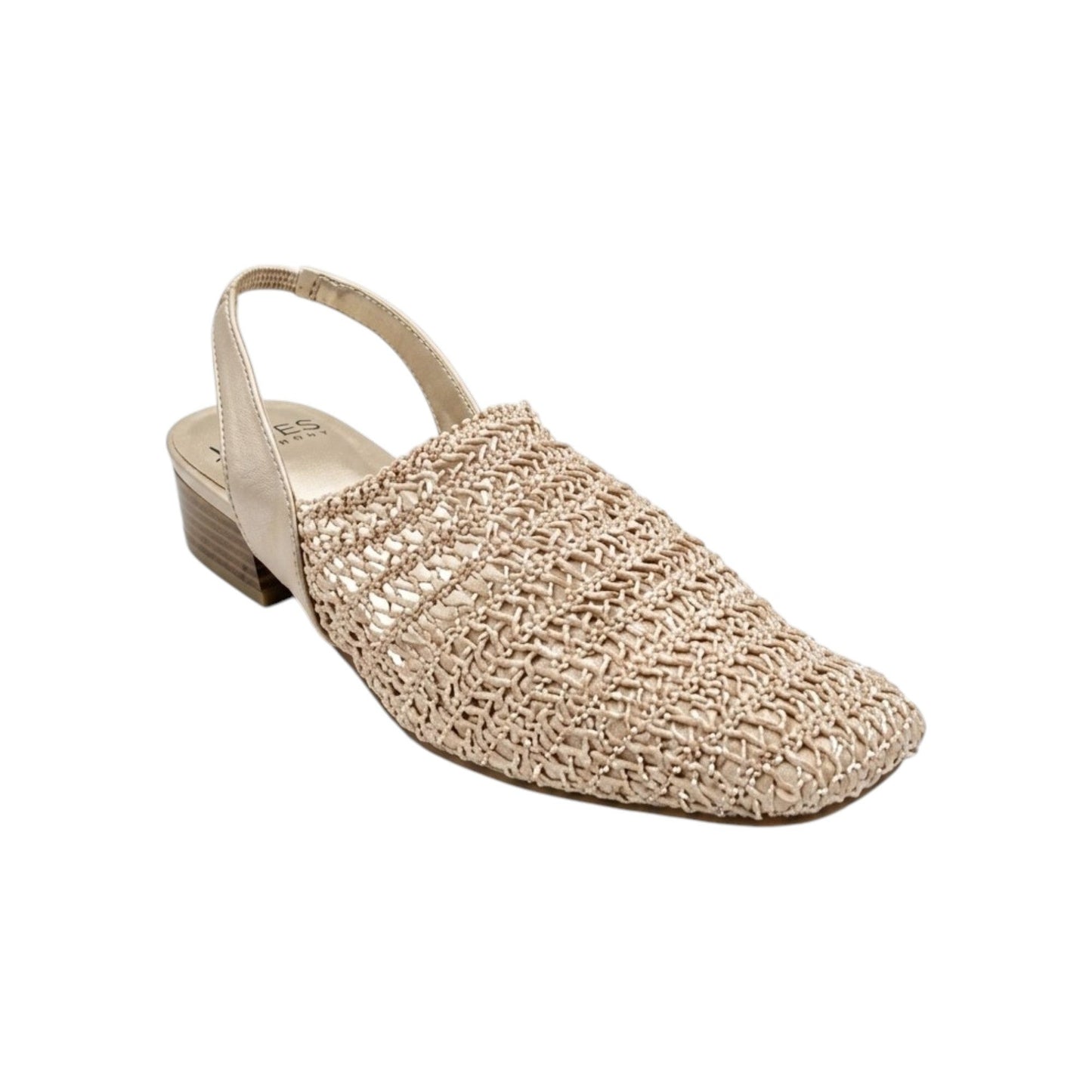 Women's Textured Heeled Shoes,Beige