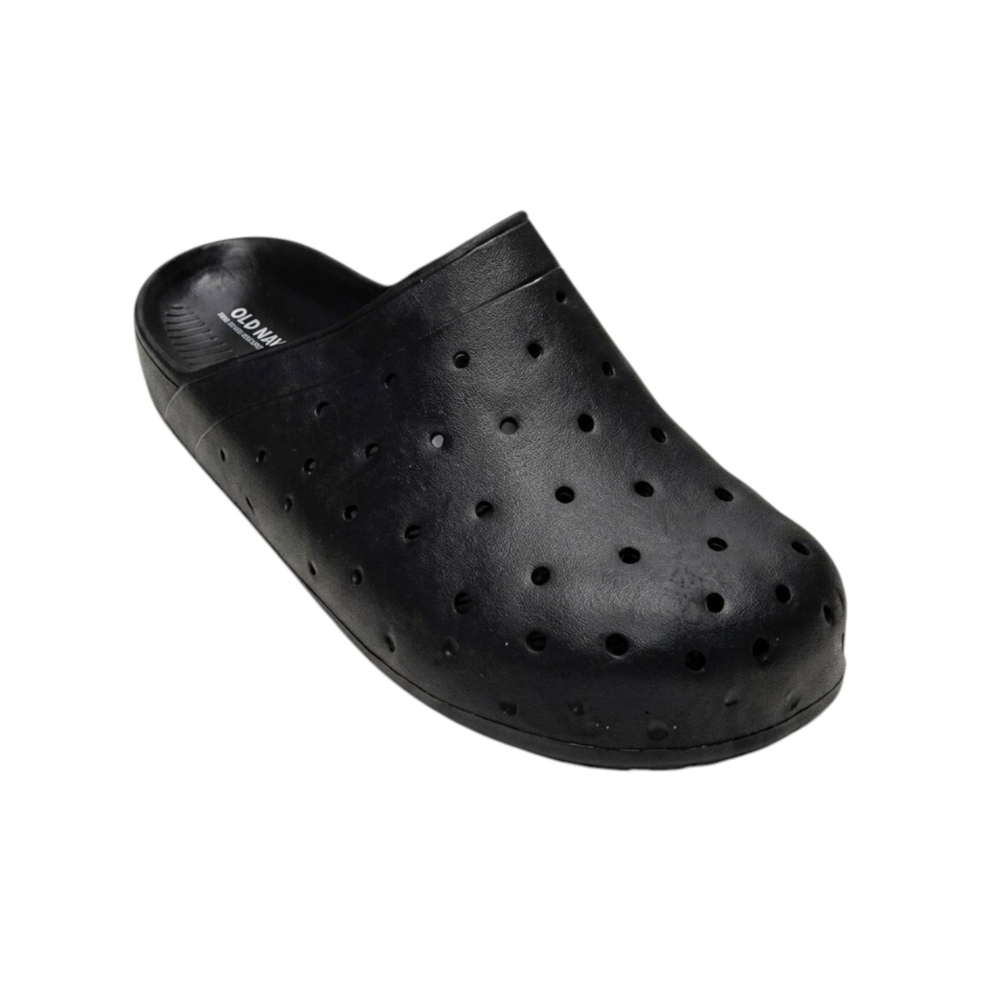 Men's Textured Slipper,Black