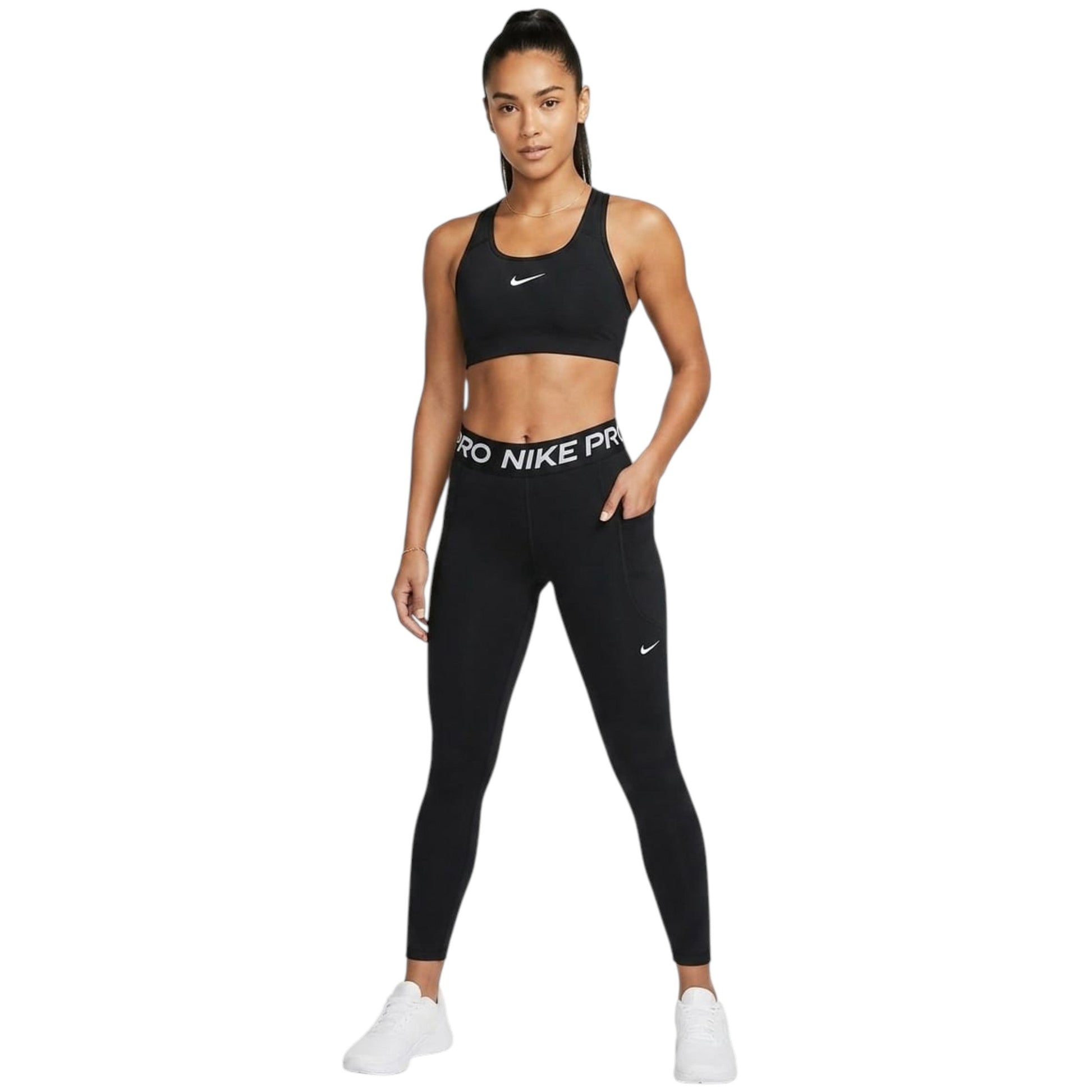 Women's Brand Logo Printed Legging,Black