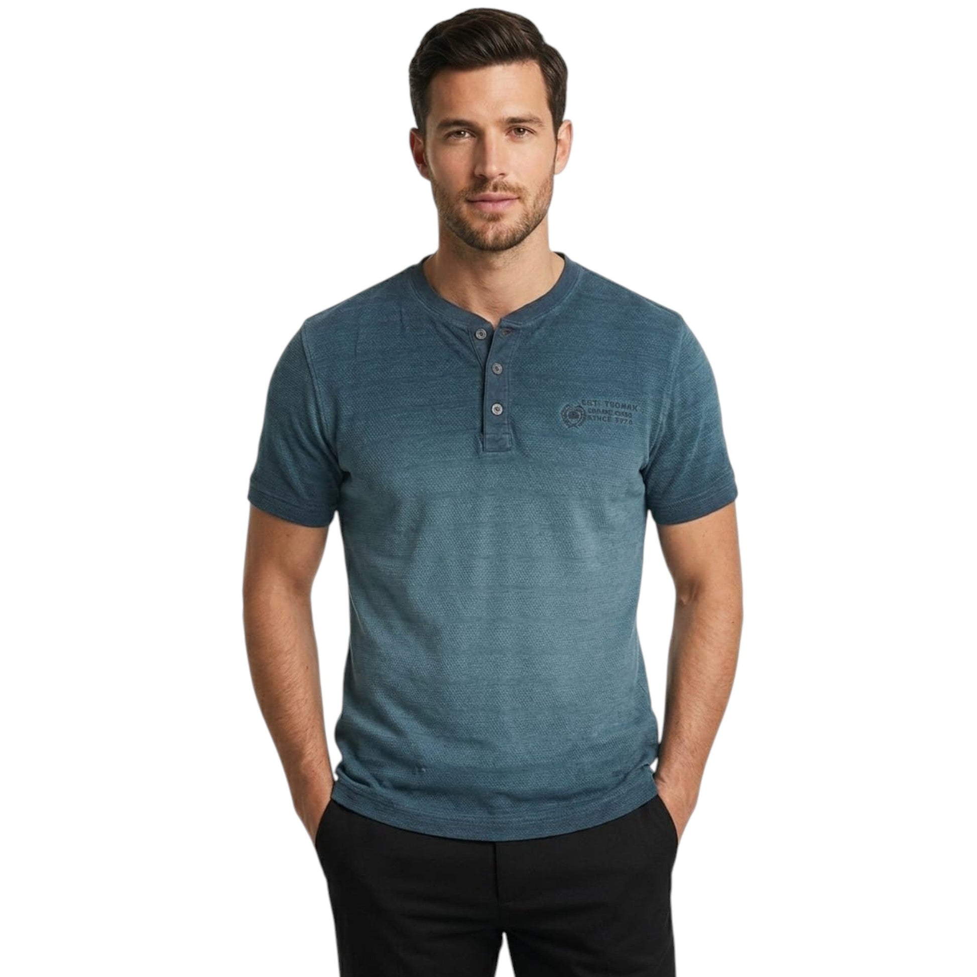 Men's  Textured Top,Navy