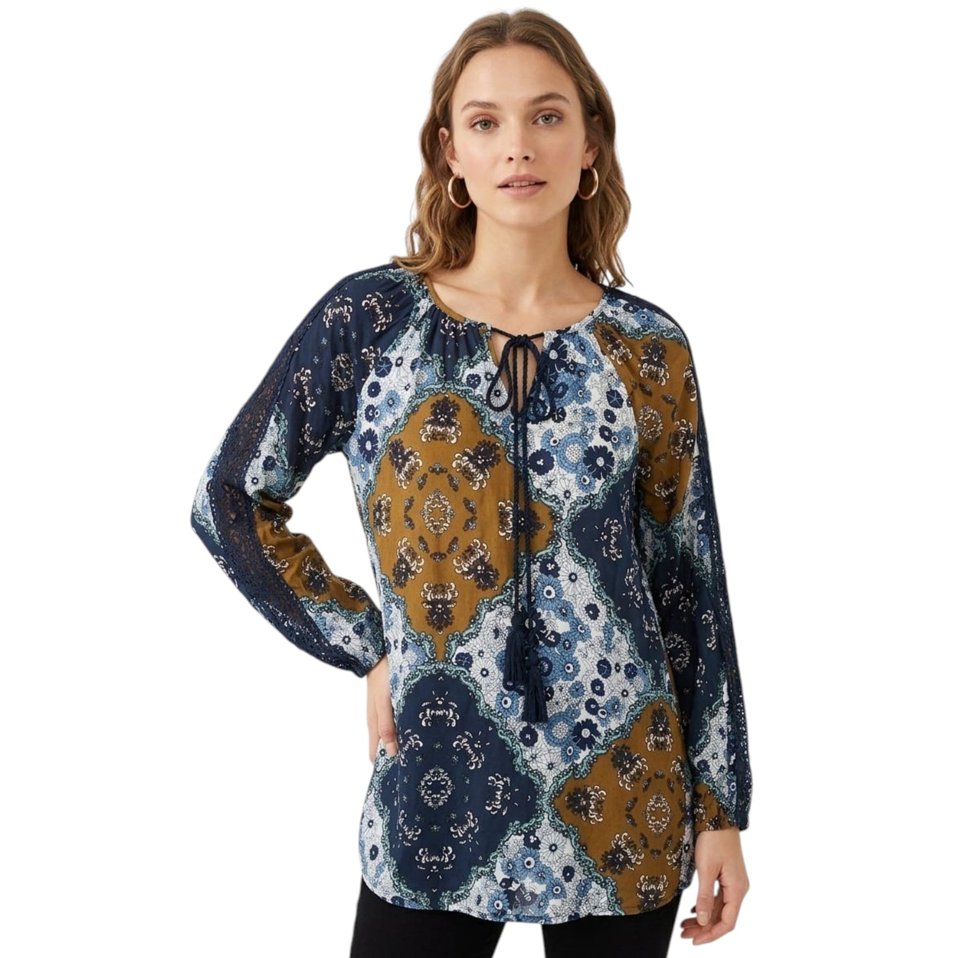 Women's Printed Top,Multi