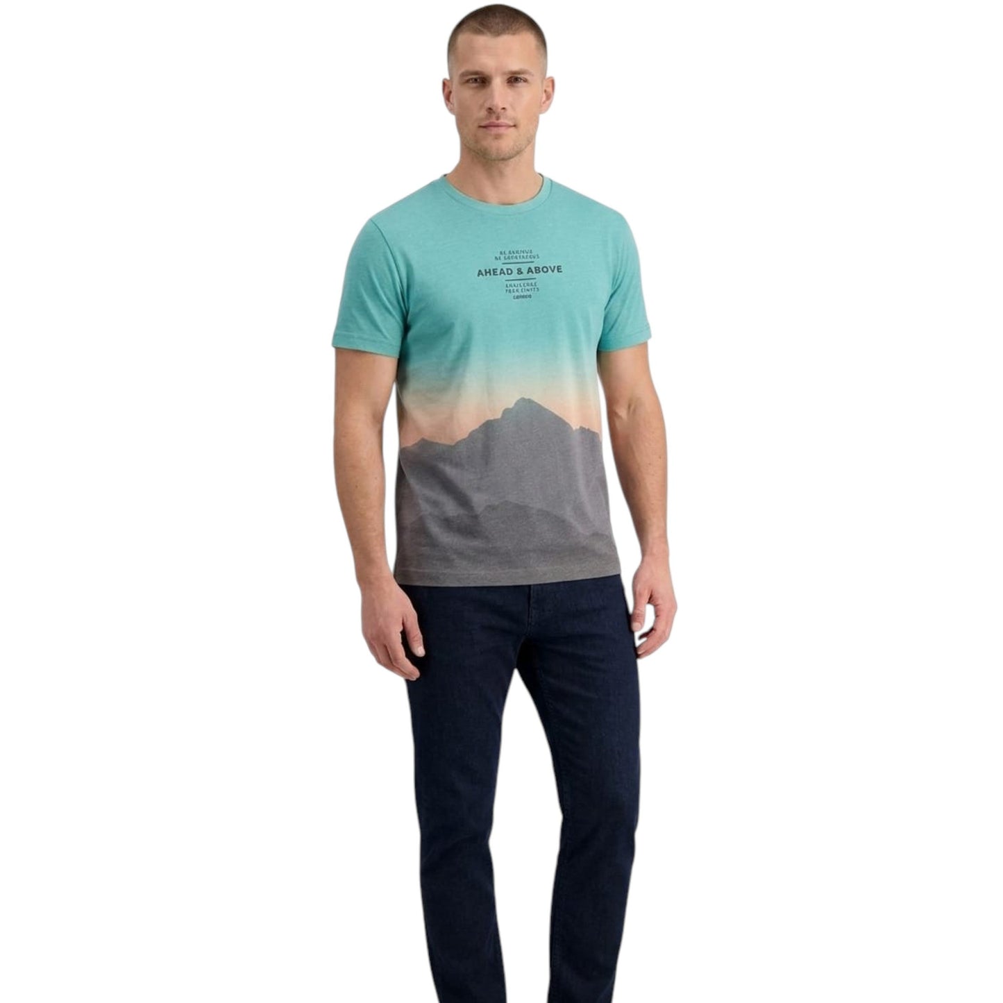 Men's Colorblocked Top,Multi