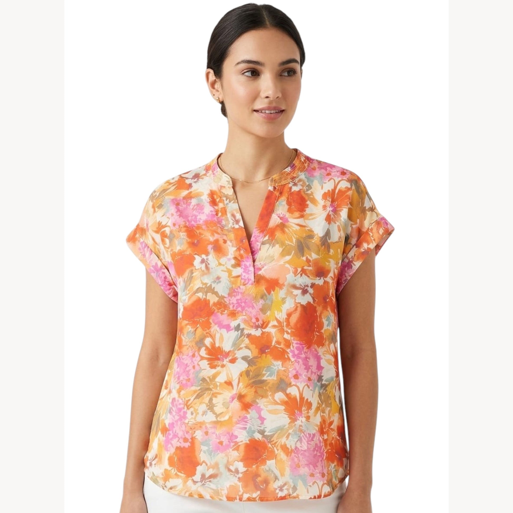 Women's Printed Top,Multi