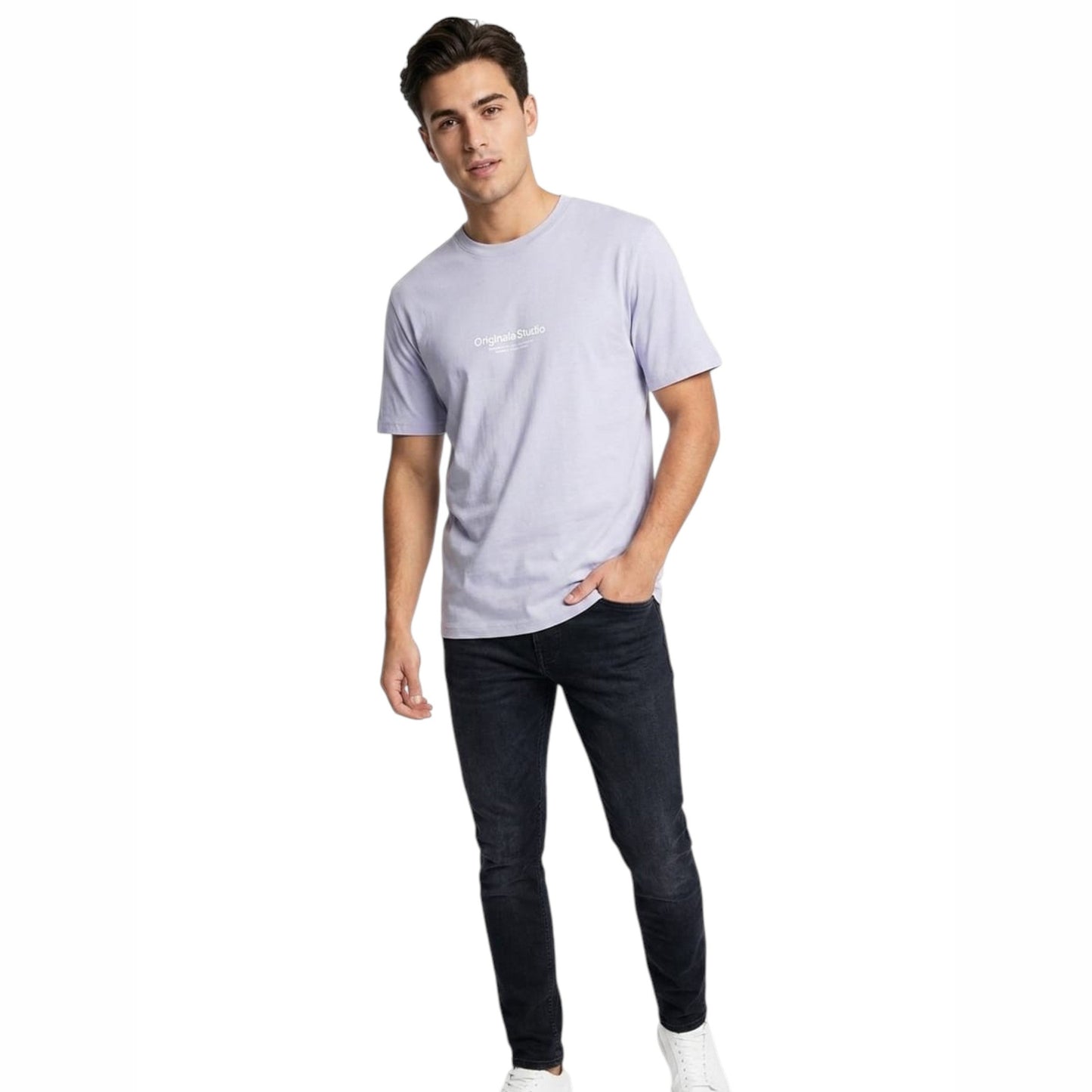 Men's Plain Top,Purple
