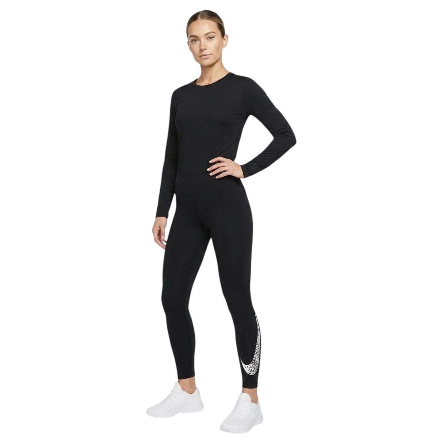 Women's Plain Sport Legging,Black