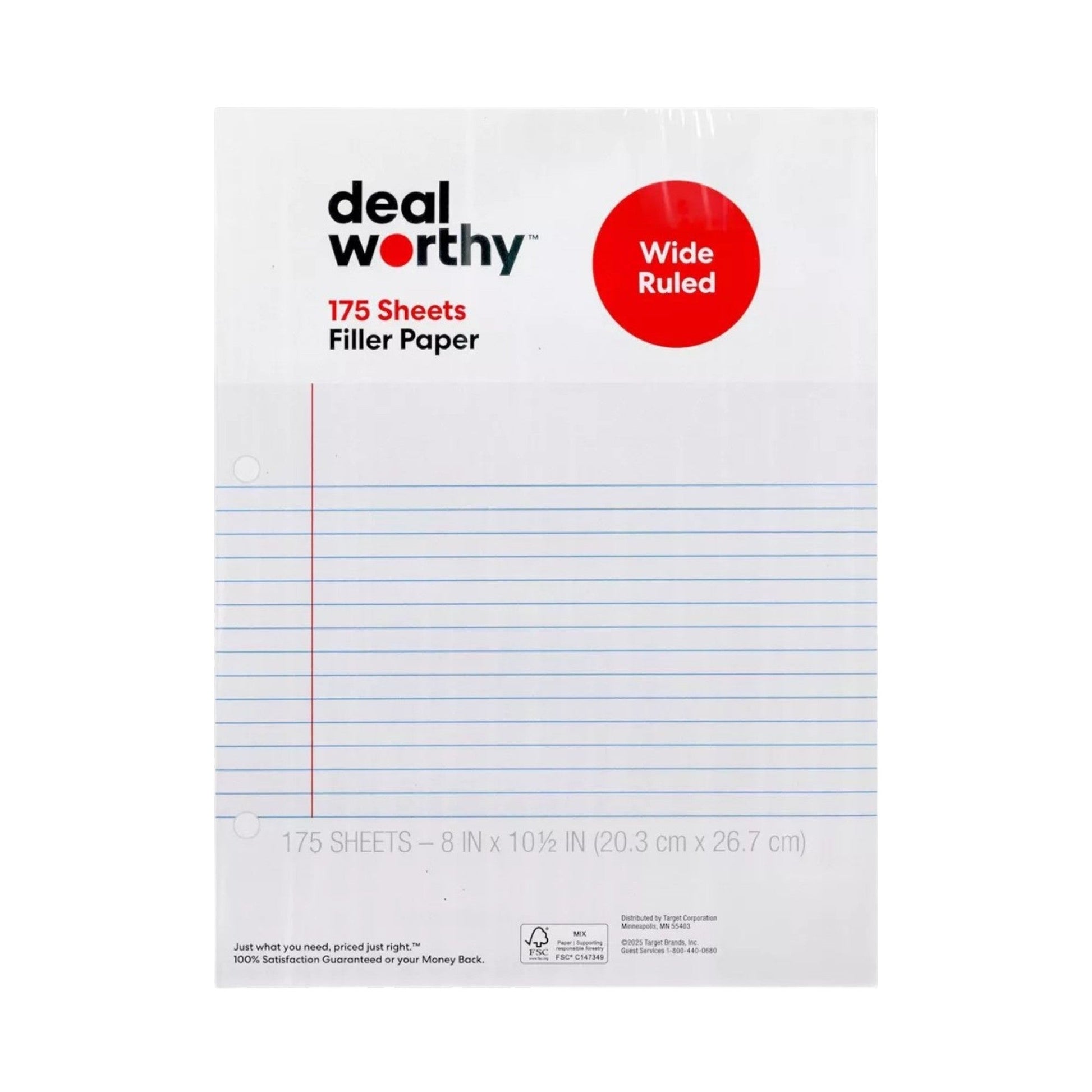 Notebook Filler Paper