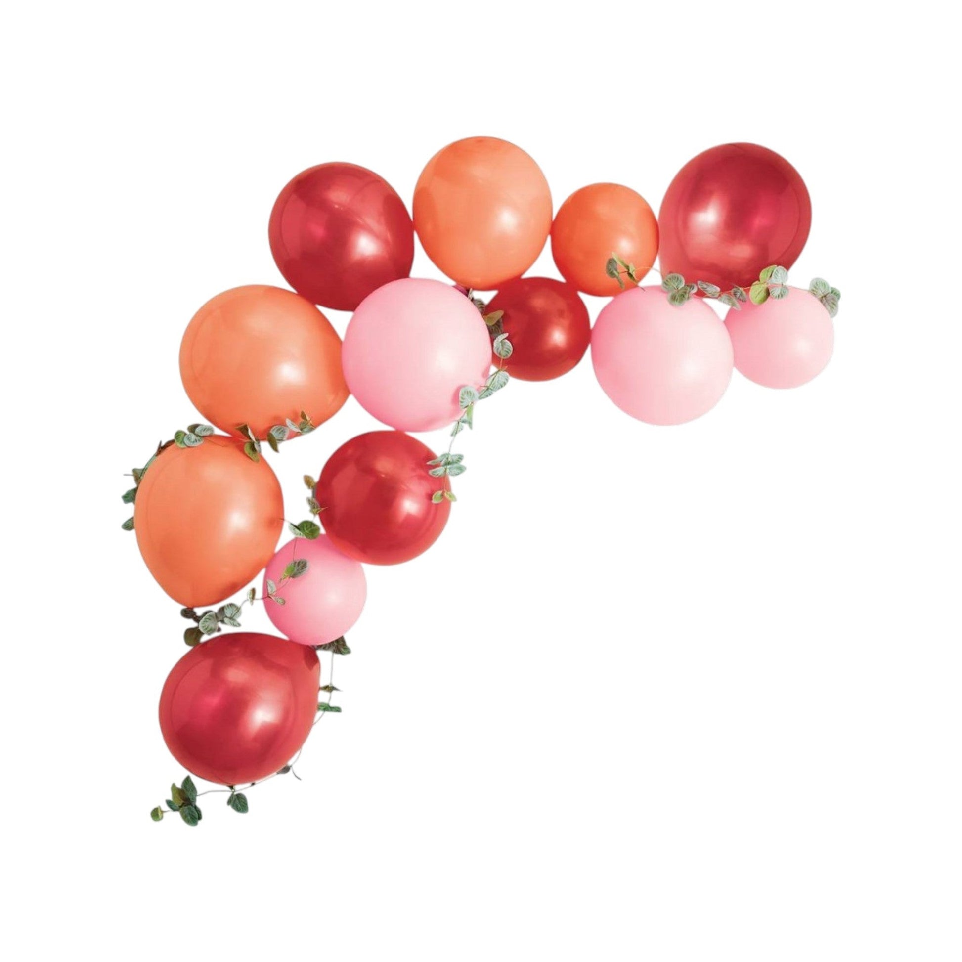 Balloon Arch With Greenery