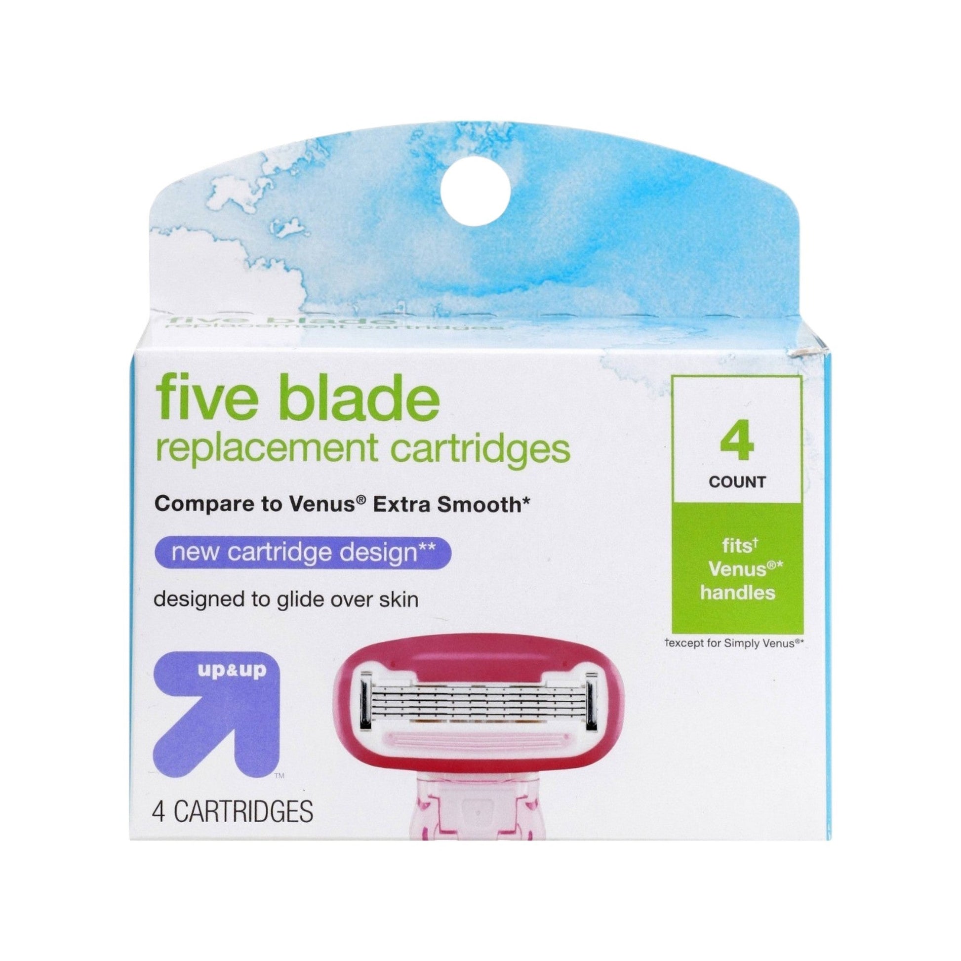 Five Blade Replacement Cartridges