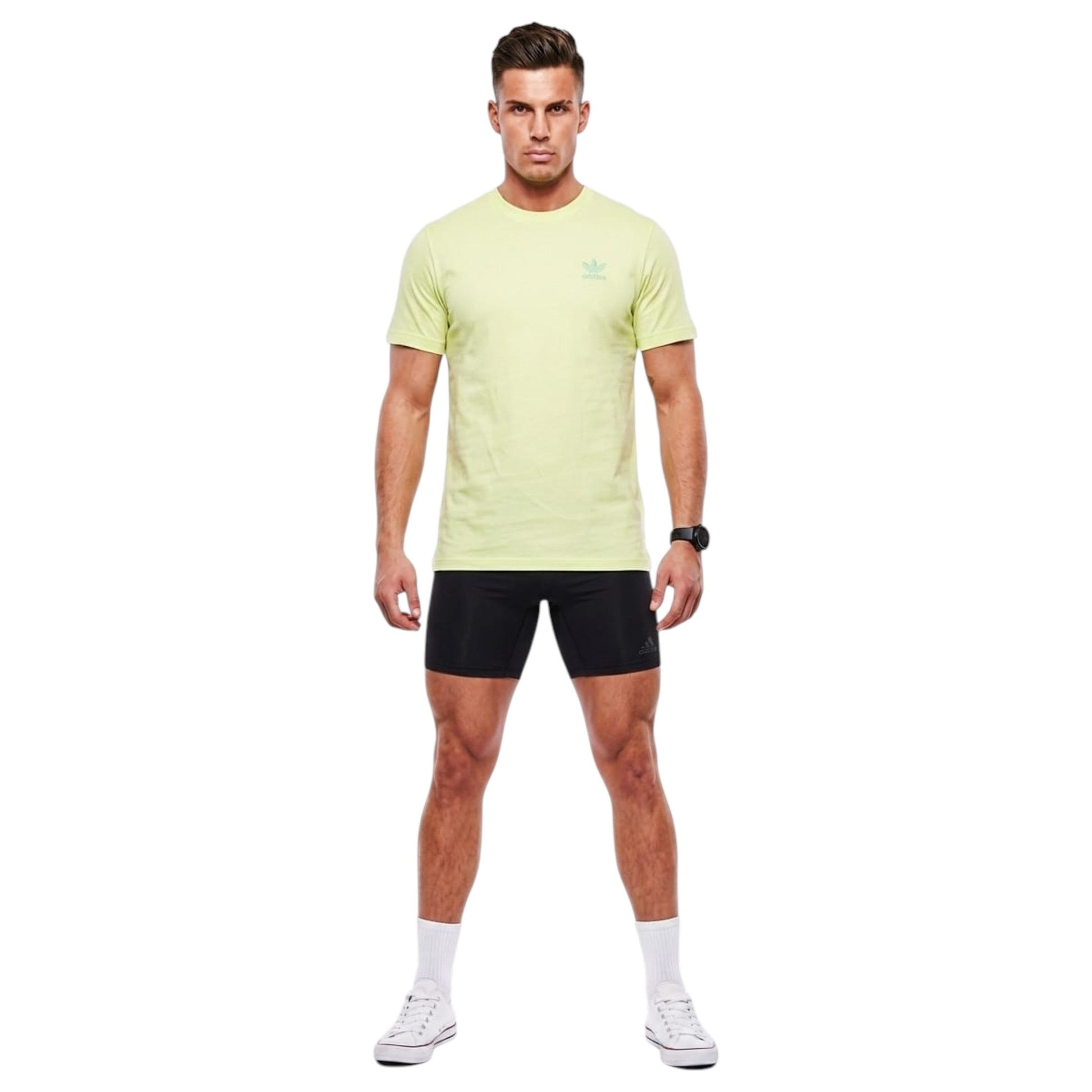 Men's Plain Top,Lime
