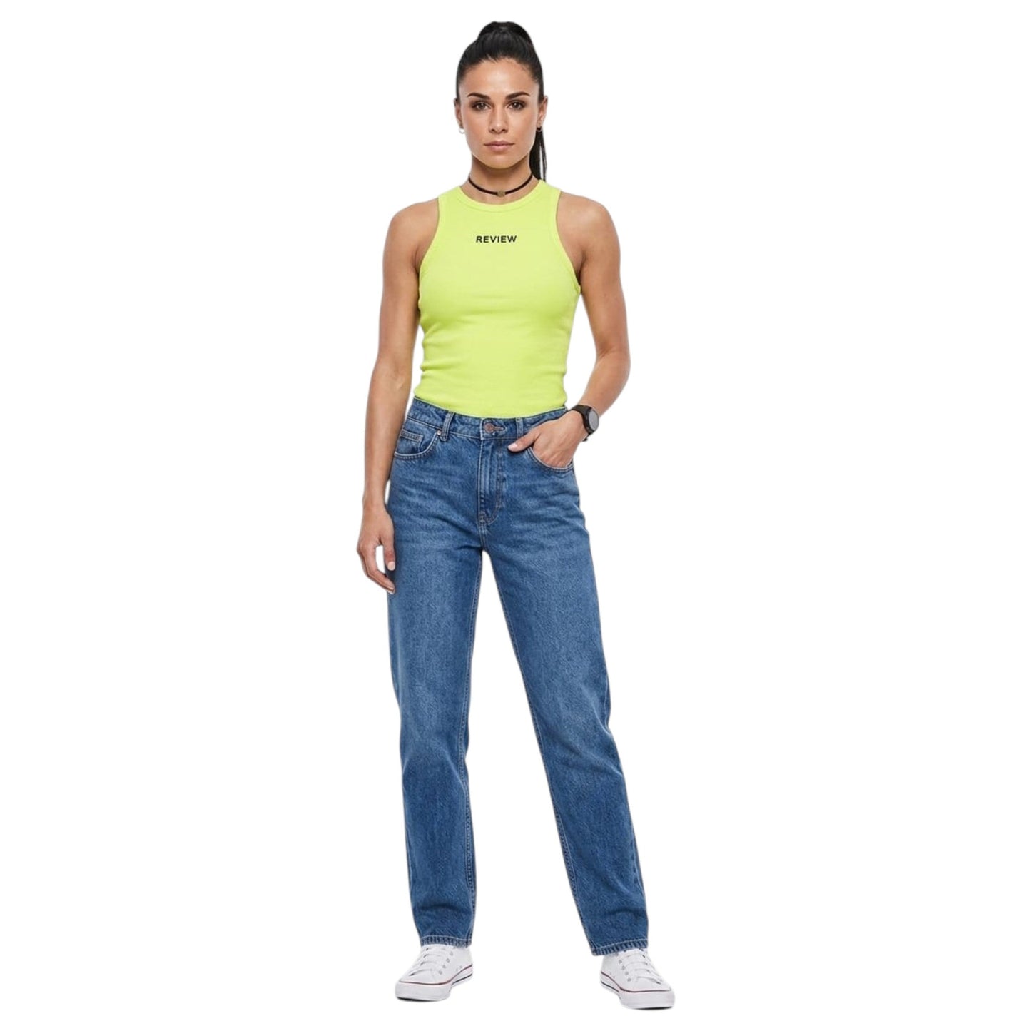 Women's Plain Jeans,Blue