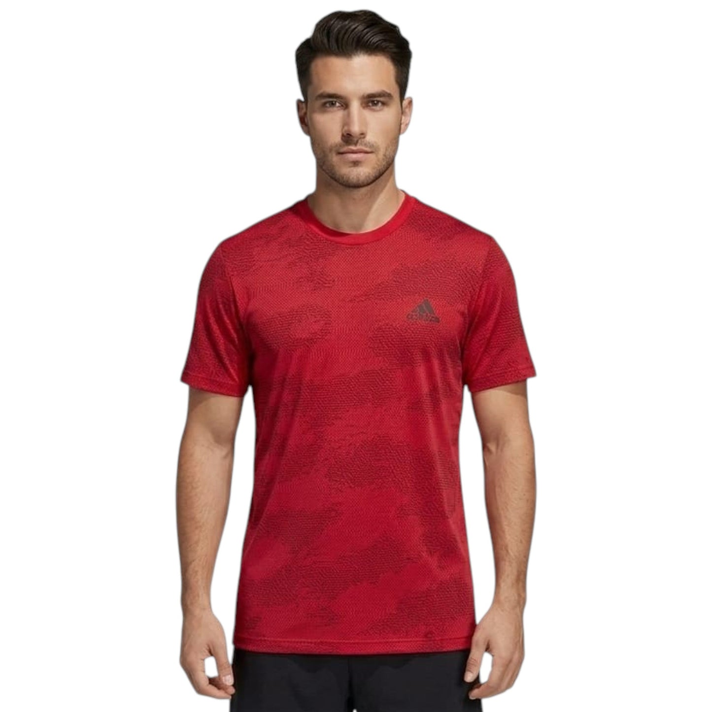 Men's Printed Top,Red