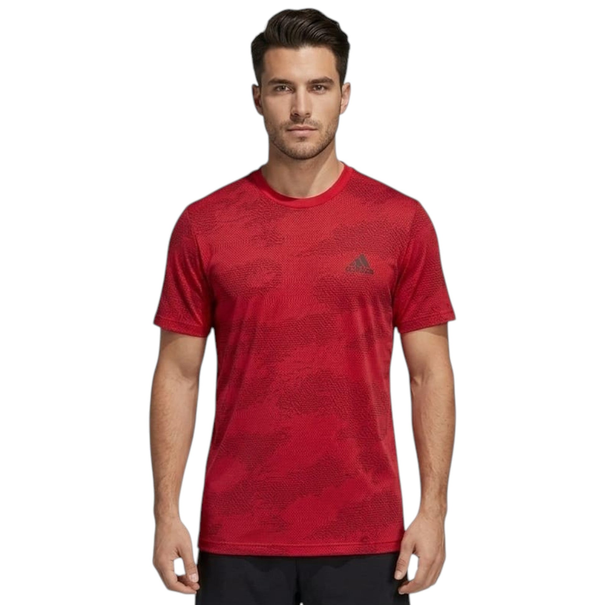 Men's Printed Top,Red