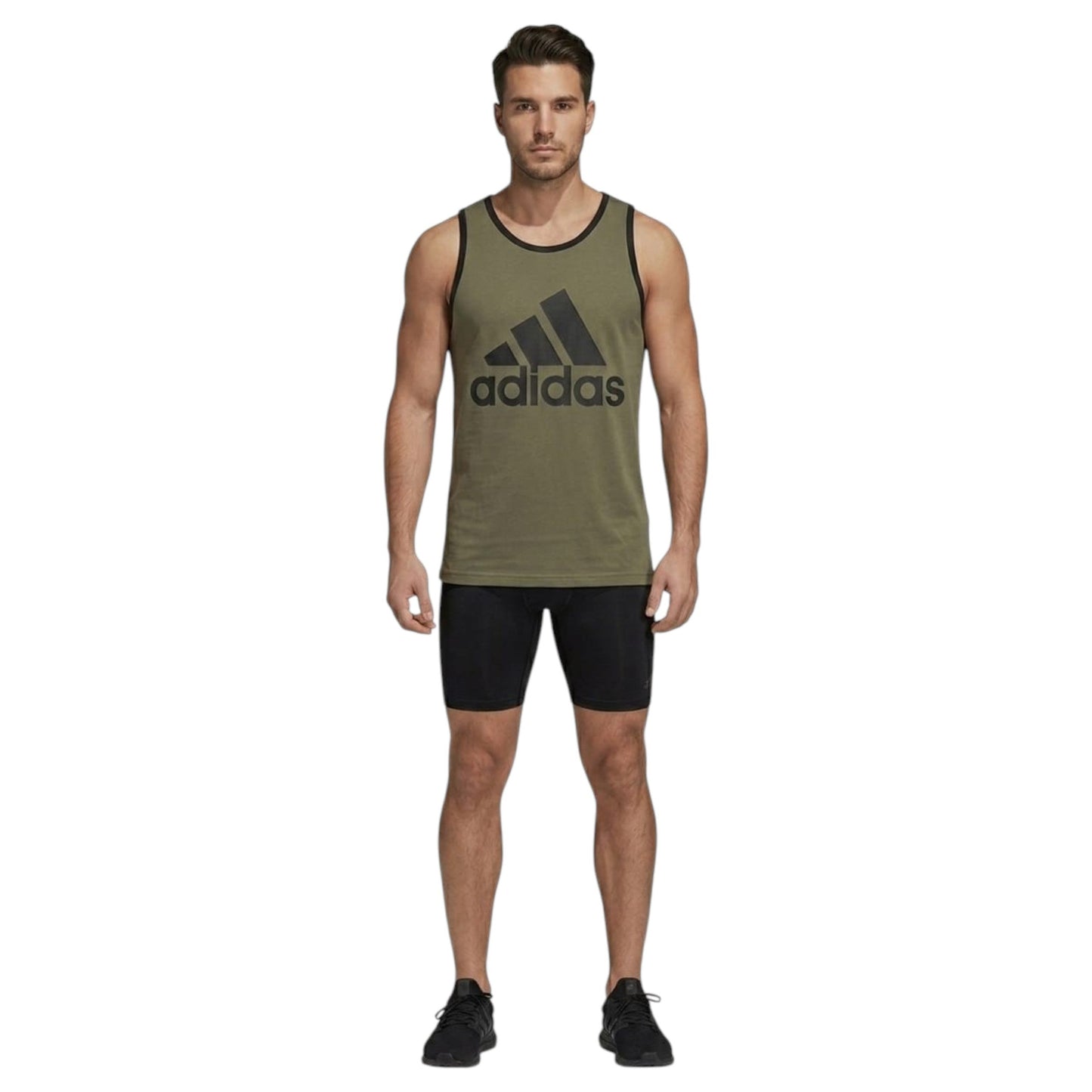 Men's Printed Top,Olive