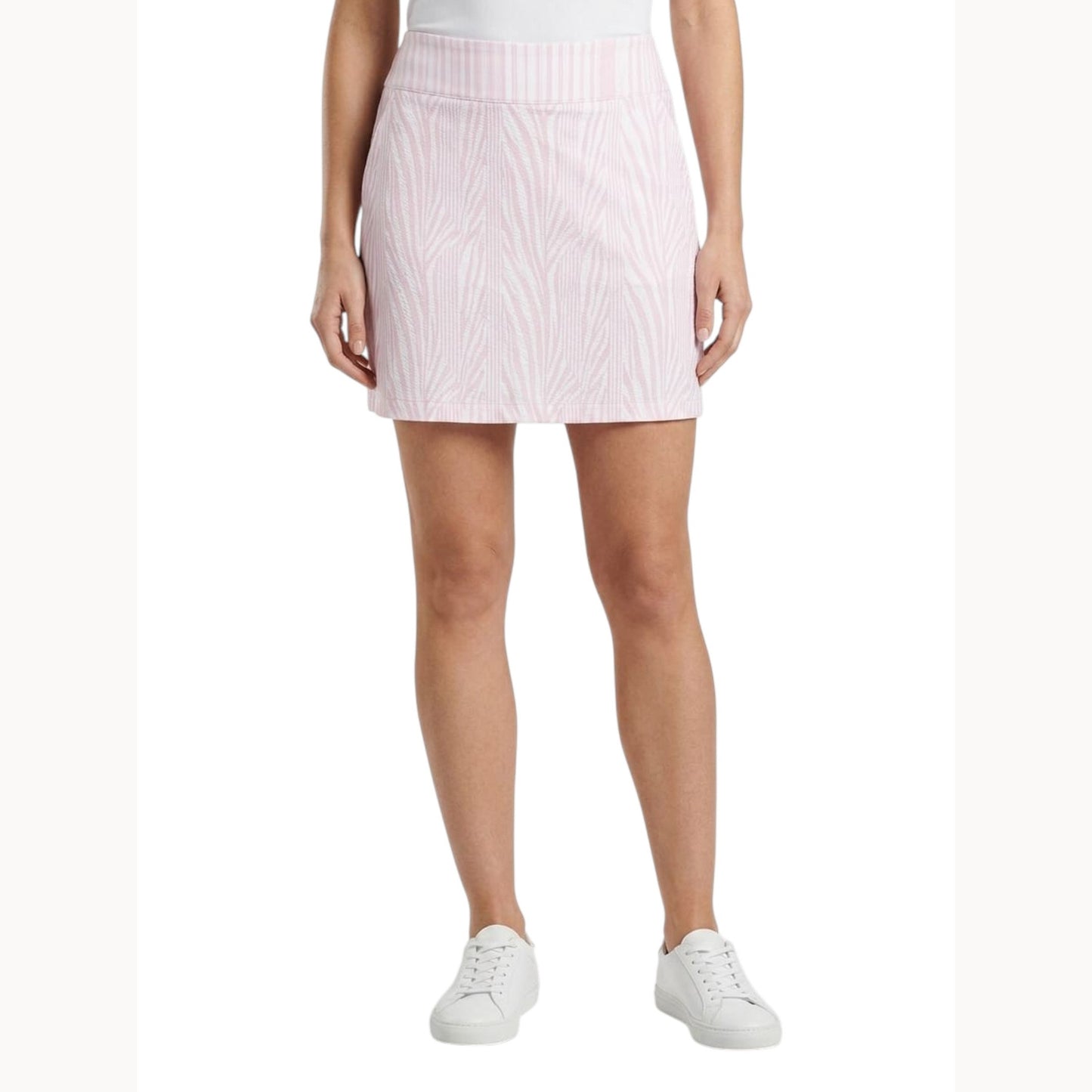 Women's Printed Skort,White