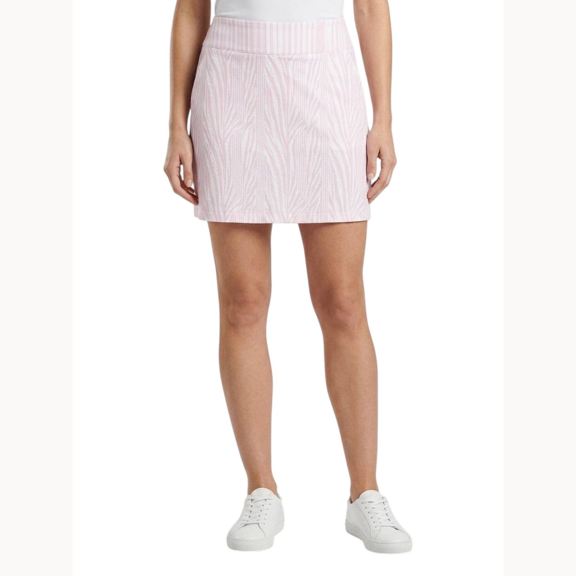 Women's Printed Skort,White