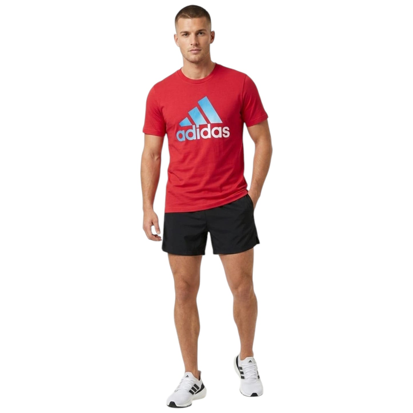 Men's Printed Top,Red