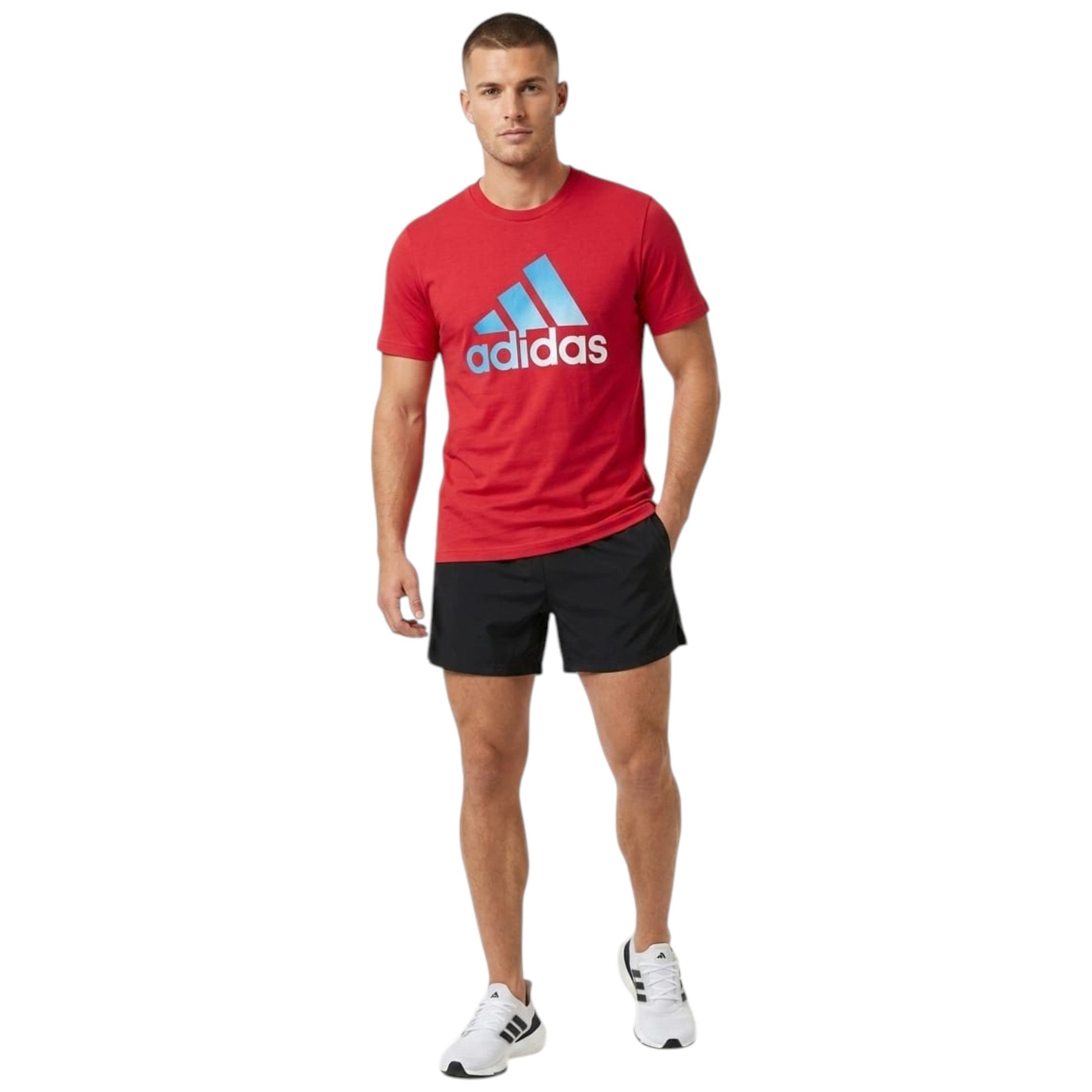 Men's Printed Top,Red