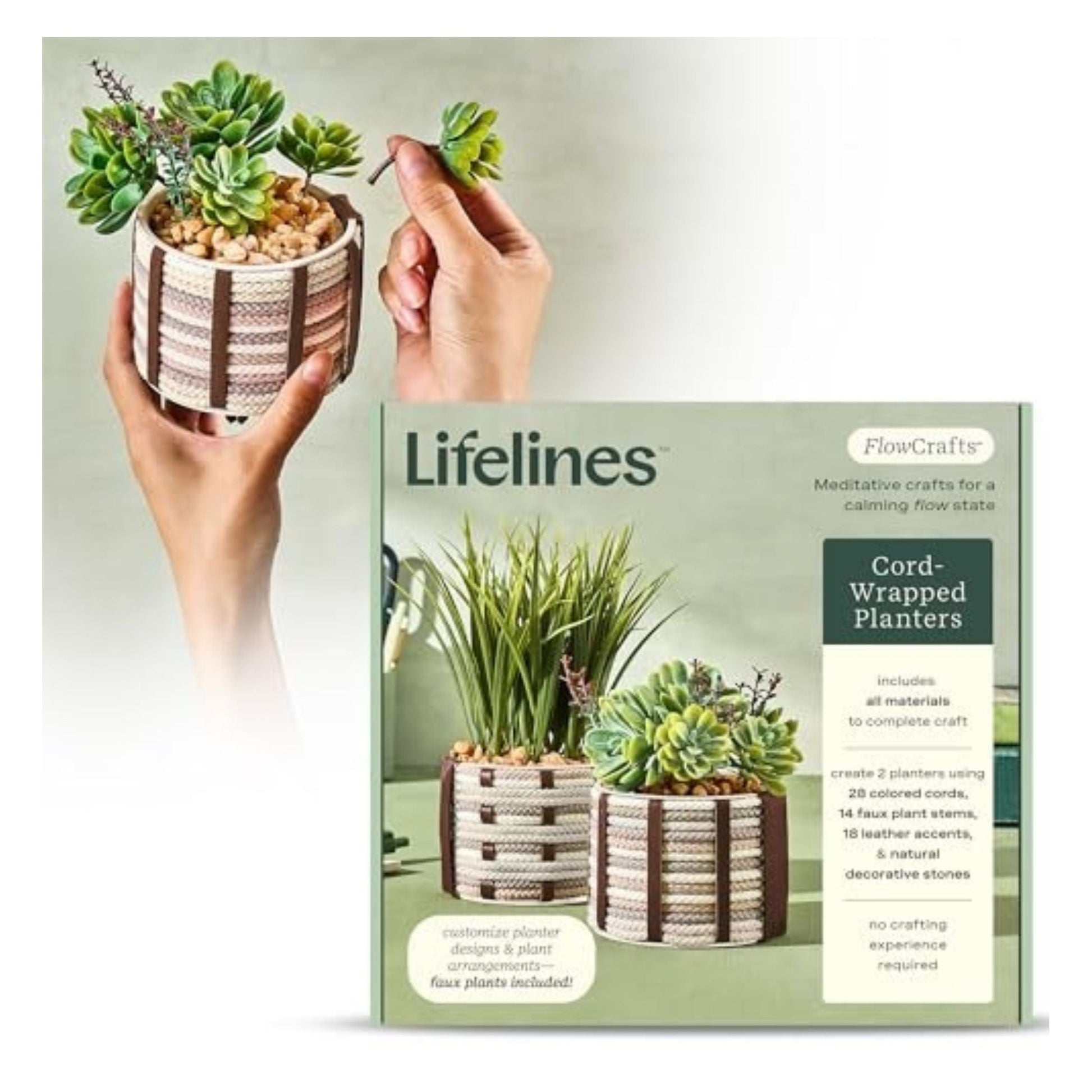 Faux Plants Craft Set