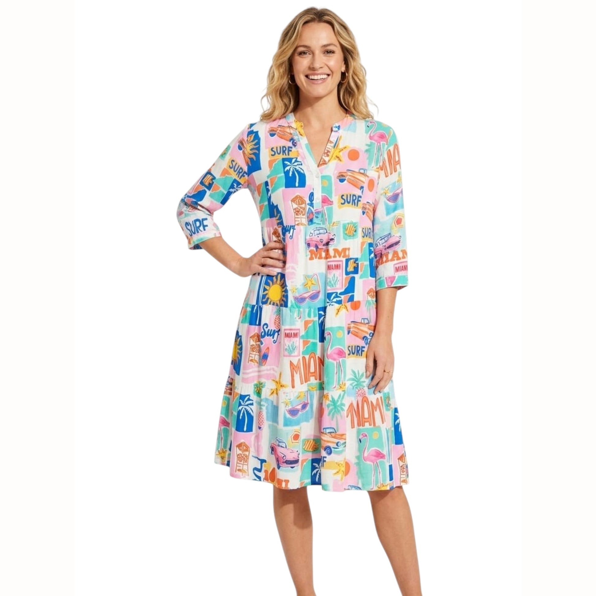 Women's Printed Sleepwear Robe,Multi