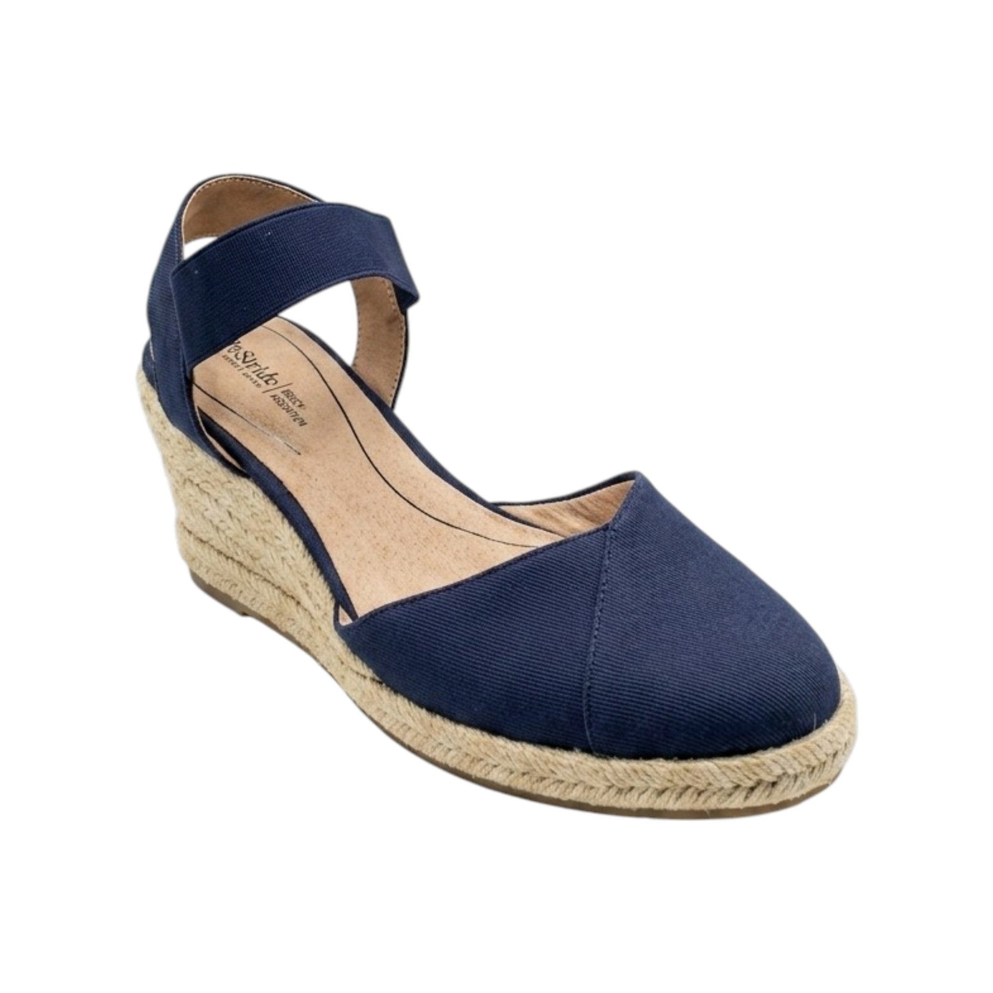 Women's Plain Heeled Shoes,Navy